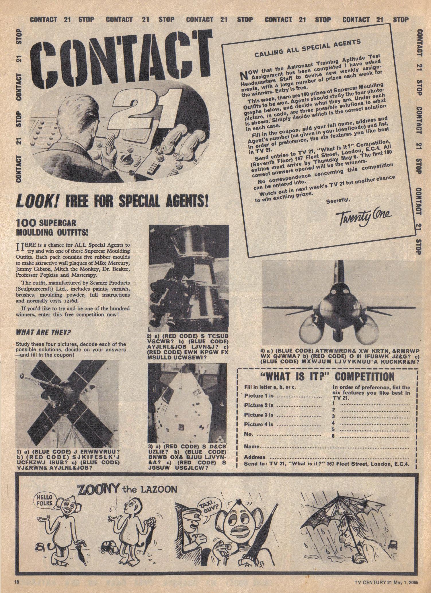 Read online TV Century 21 (TV 21) comic -  Issue #15 - 17