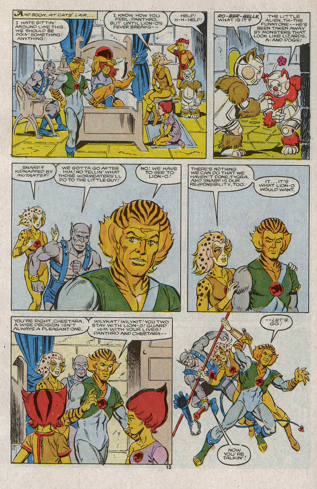 Read online ThunderCats (1985) comic -  Issue #2 - 18