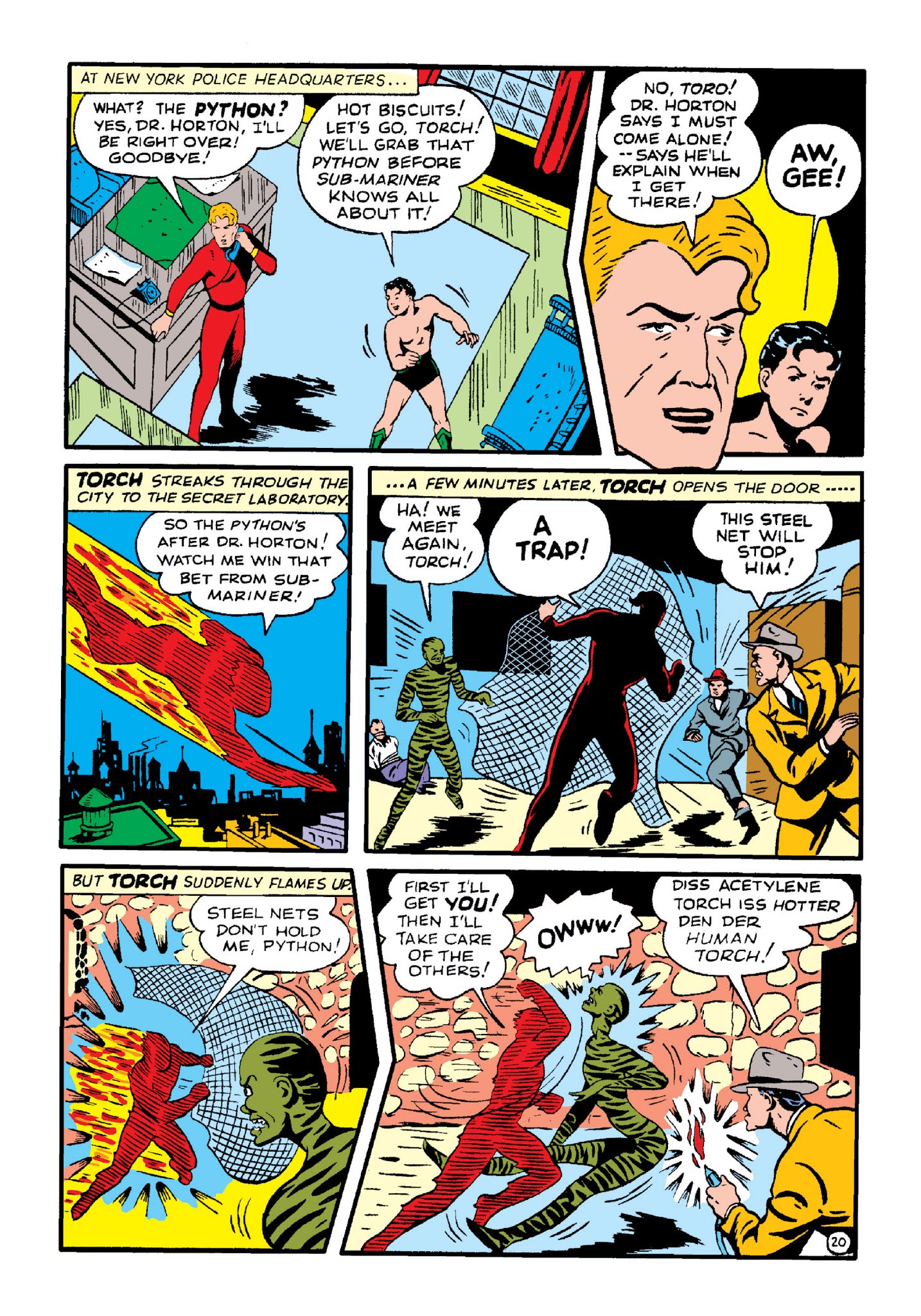 Read online Marvel Masterworks: Golden Age Human Torch comic -  Issue # TPB 2 (Part 3) - 27