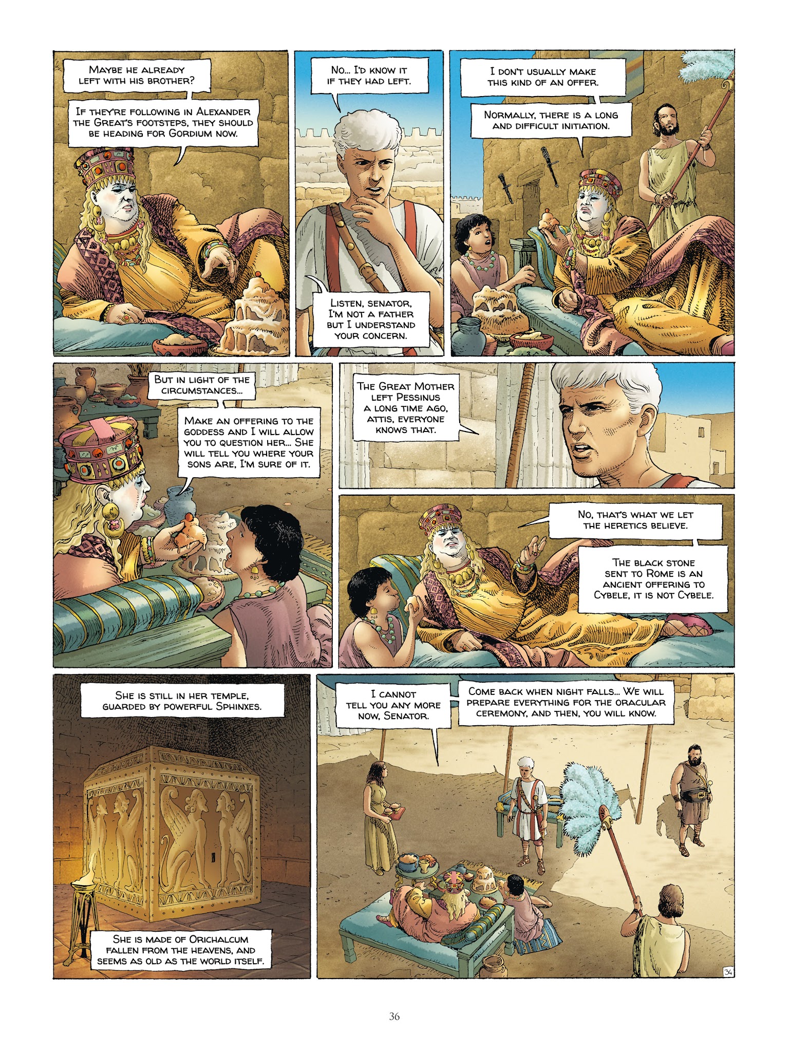 Read online Alix Senator comic -  Issue #5 - 37