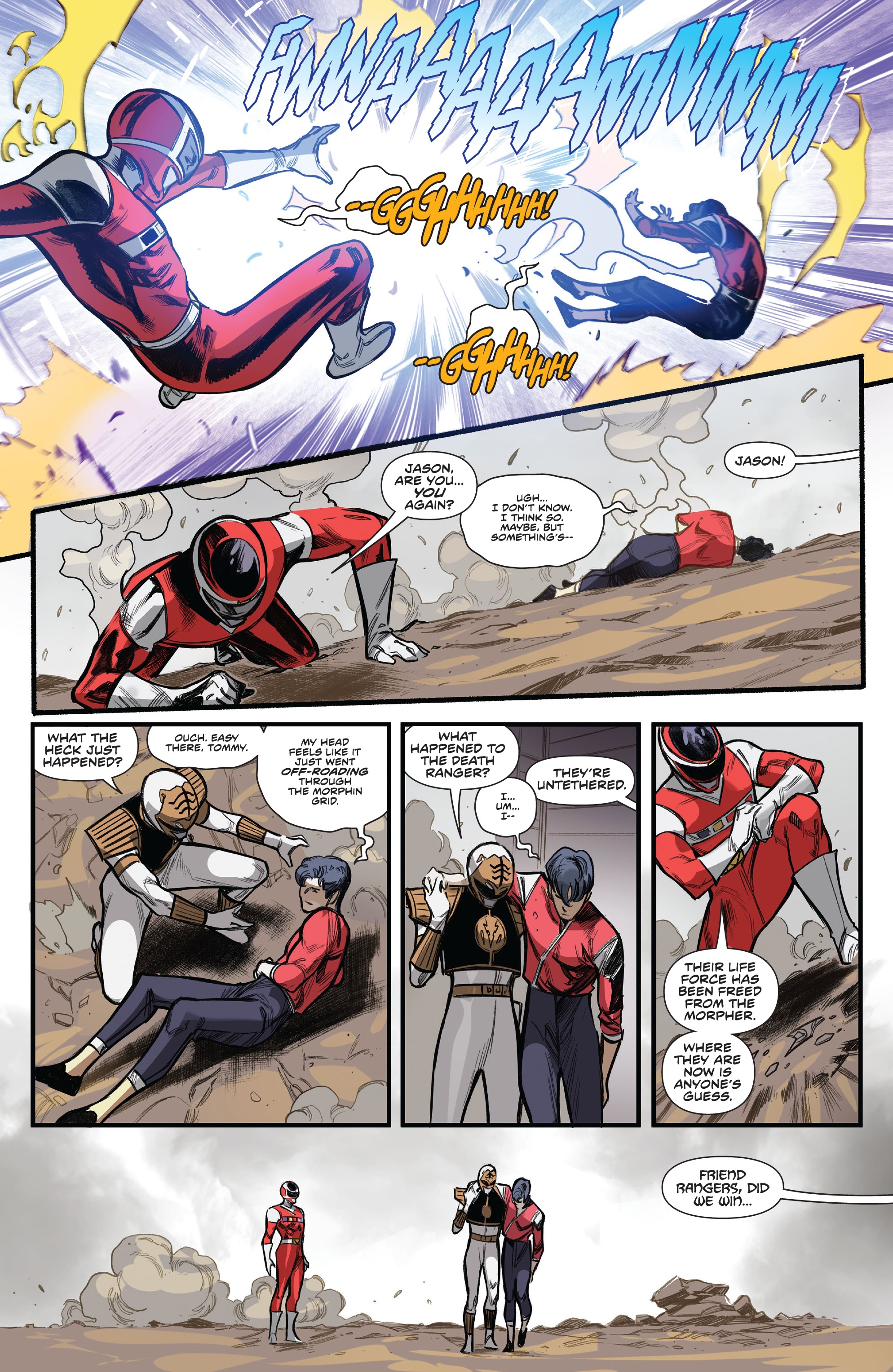 Read online Mighty Morphin Power Rangers (2022) comic -  Issue # Full - 31