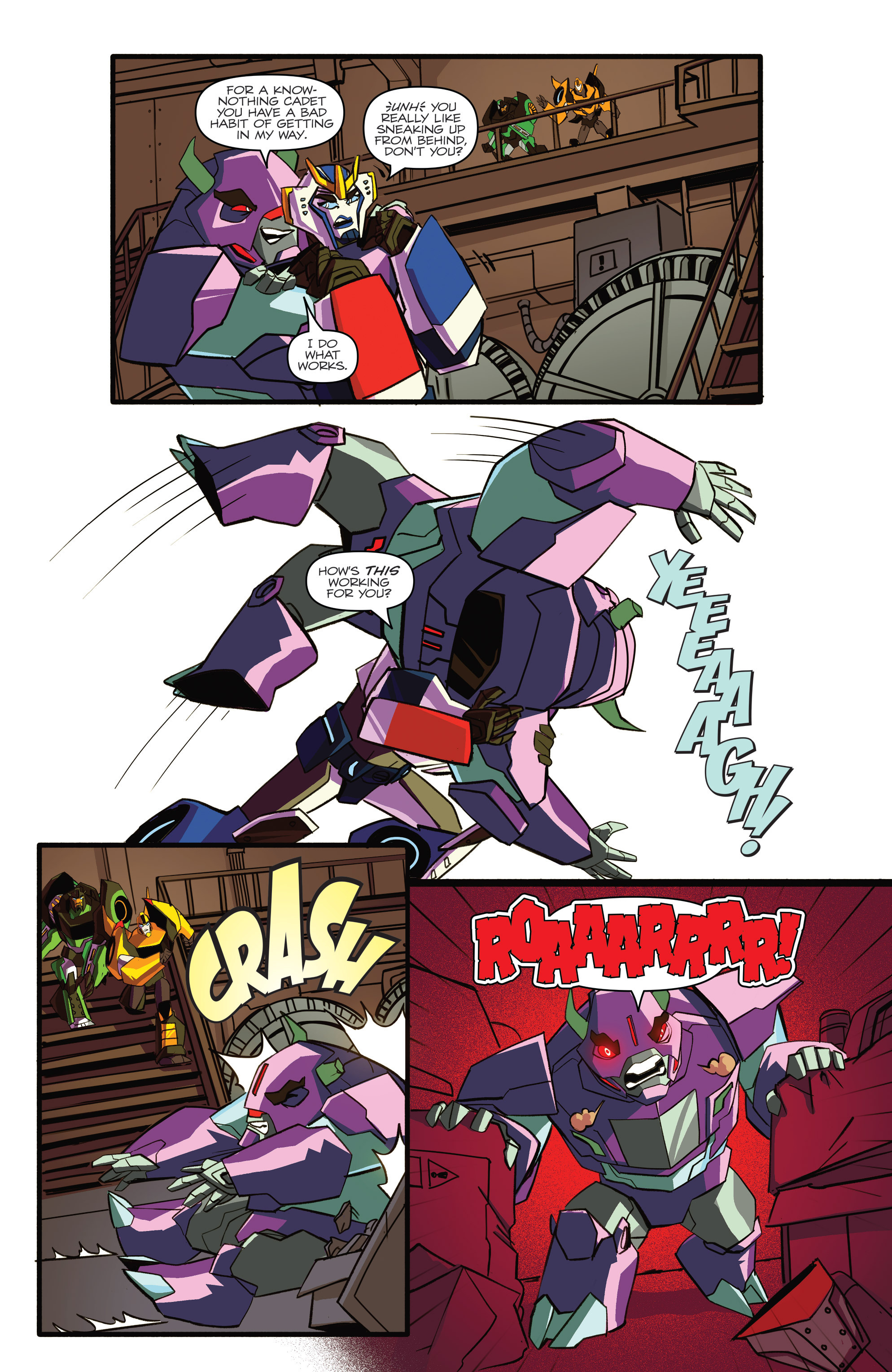 Read online Transformers: Robots In Disguise (2015) comic -  Issue #4 - 16