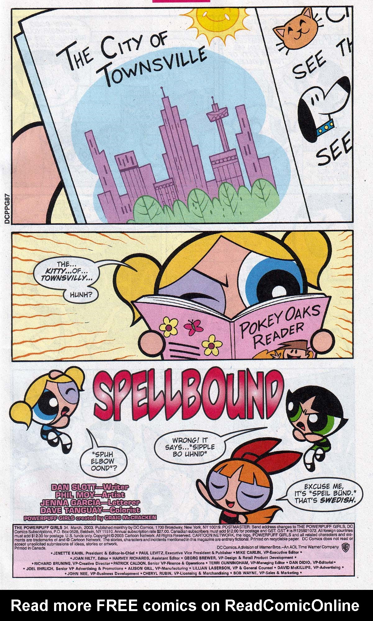 Read online The Powerpuff Girls comic -  Issue #34 - 2
