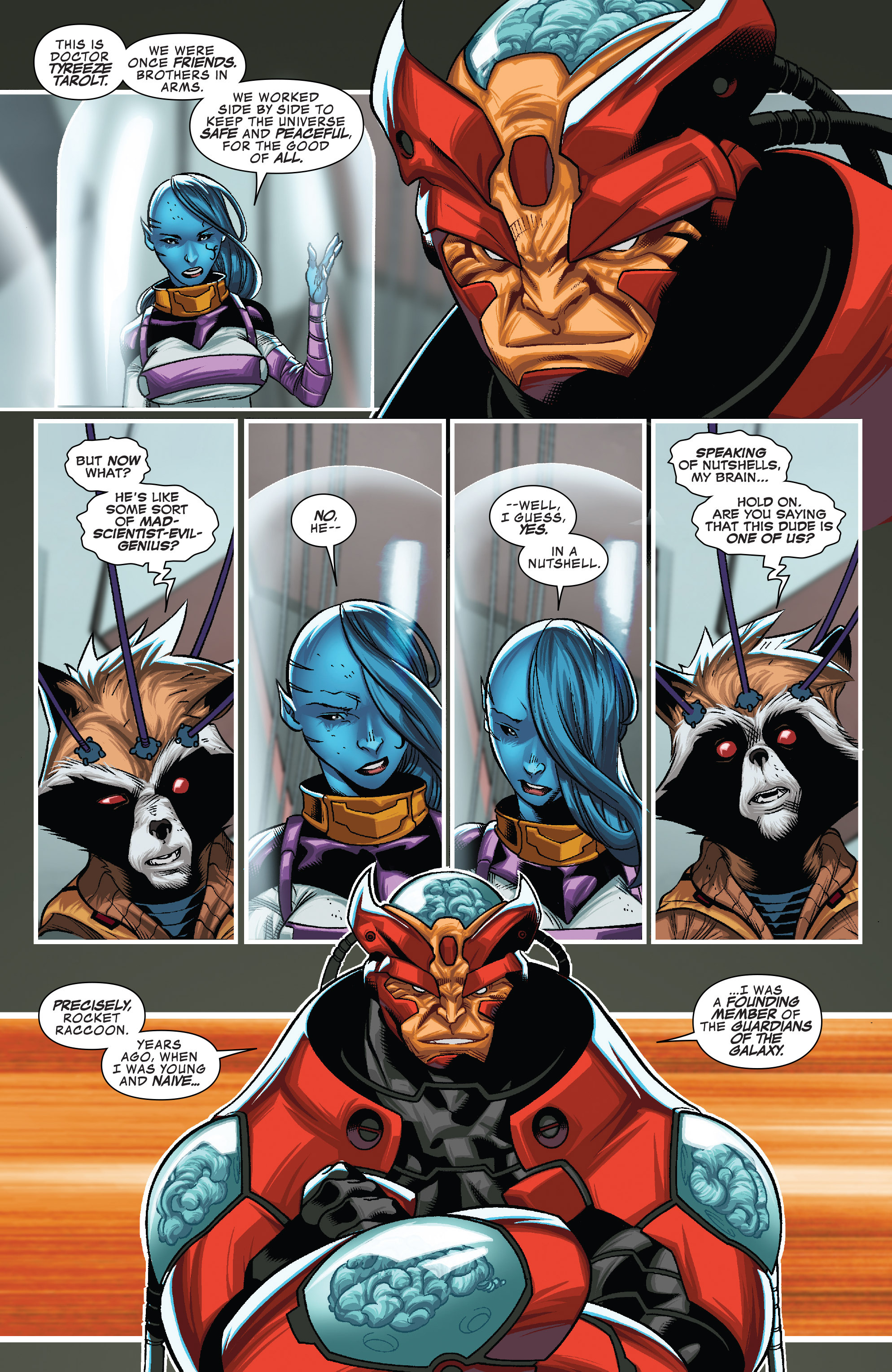 Read online Guardians of Infinity comic -  Issue #5 - 11