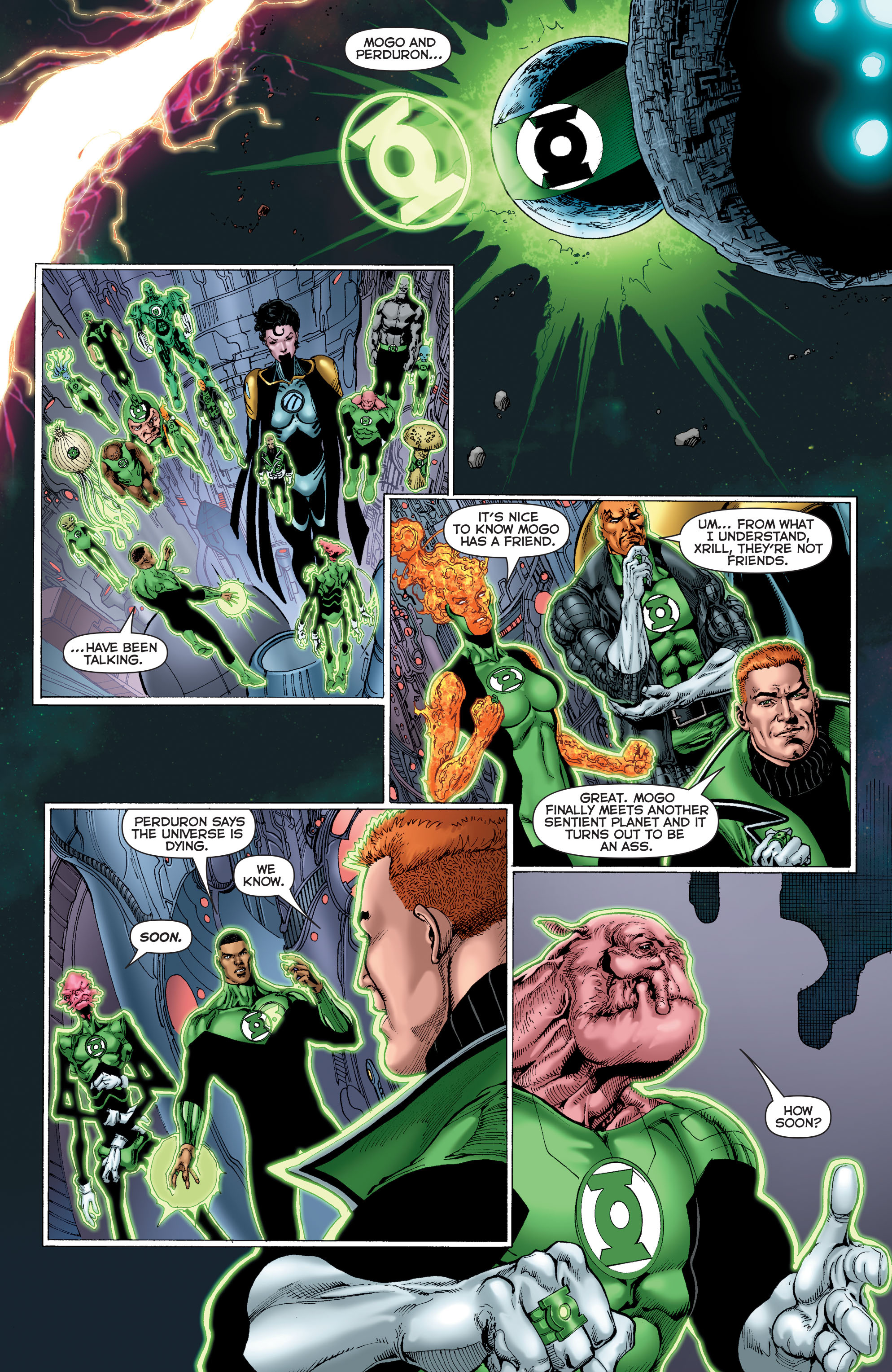 Read online Green Lantern Corps: Edge of Oblivion comic -  Issue #3 - 10