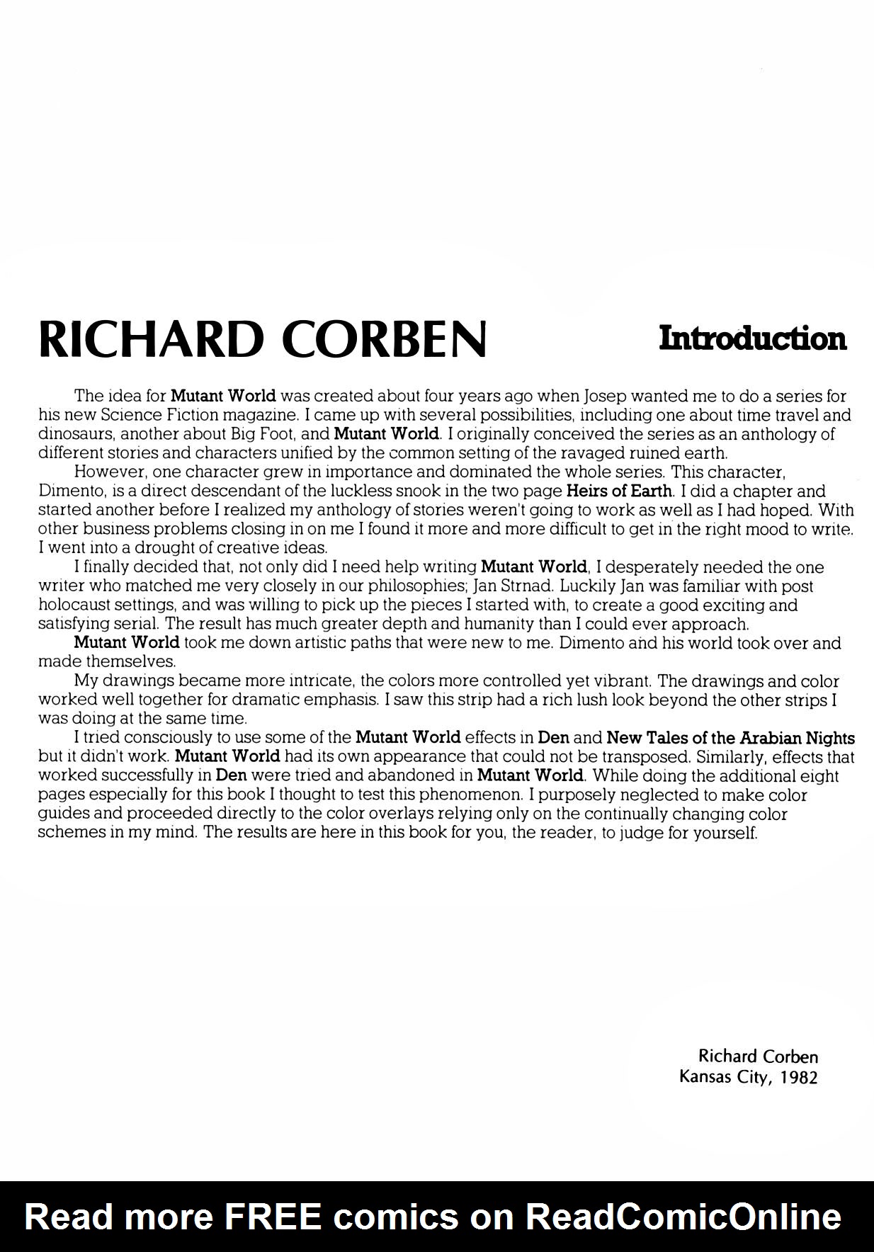 Read online Mutant World comic -  Issue # TPB - 5