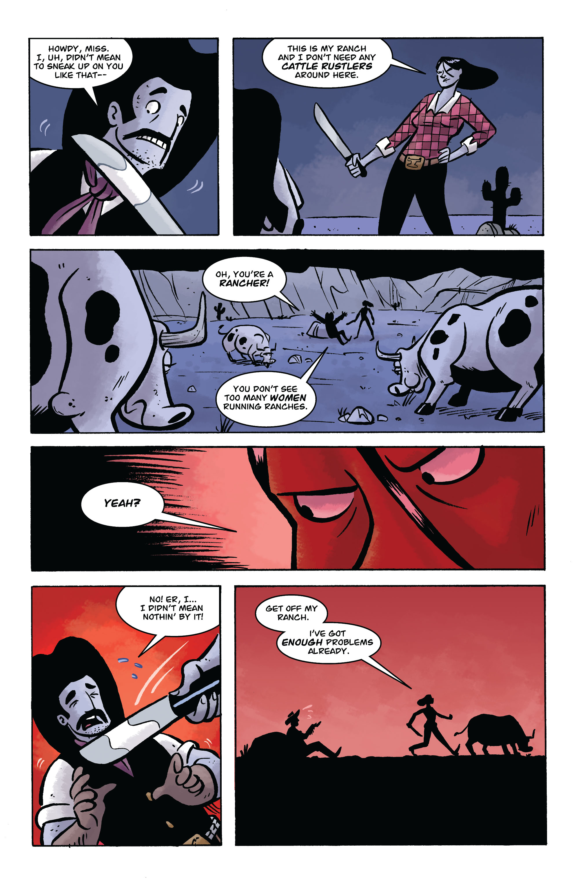 Read online Reed Gunther comic -  Issue #1 - 6