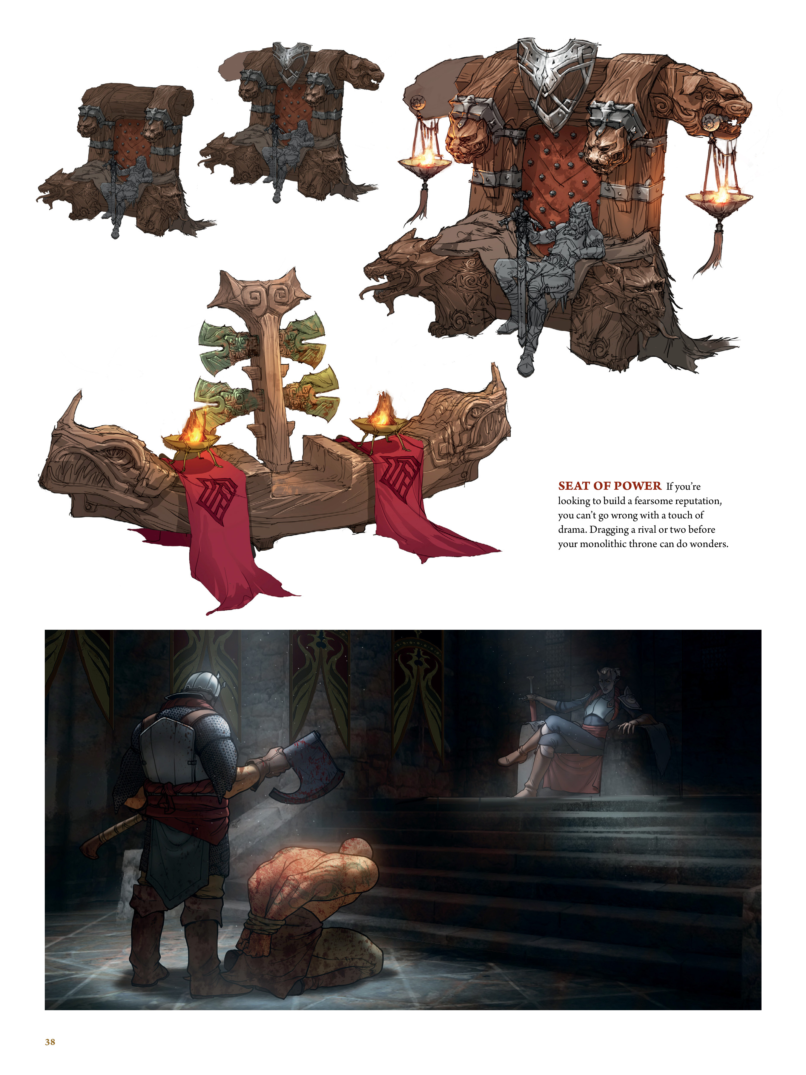 Read online The Art of Dragon Age: Inquisition comic -  Issue # TPB (Part 1) - 36
