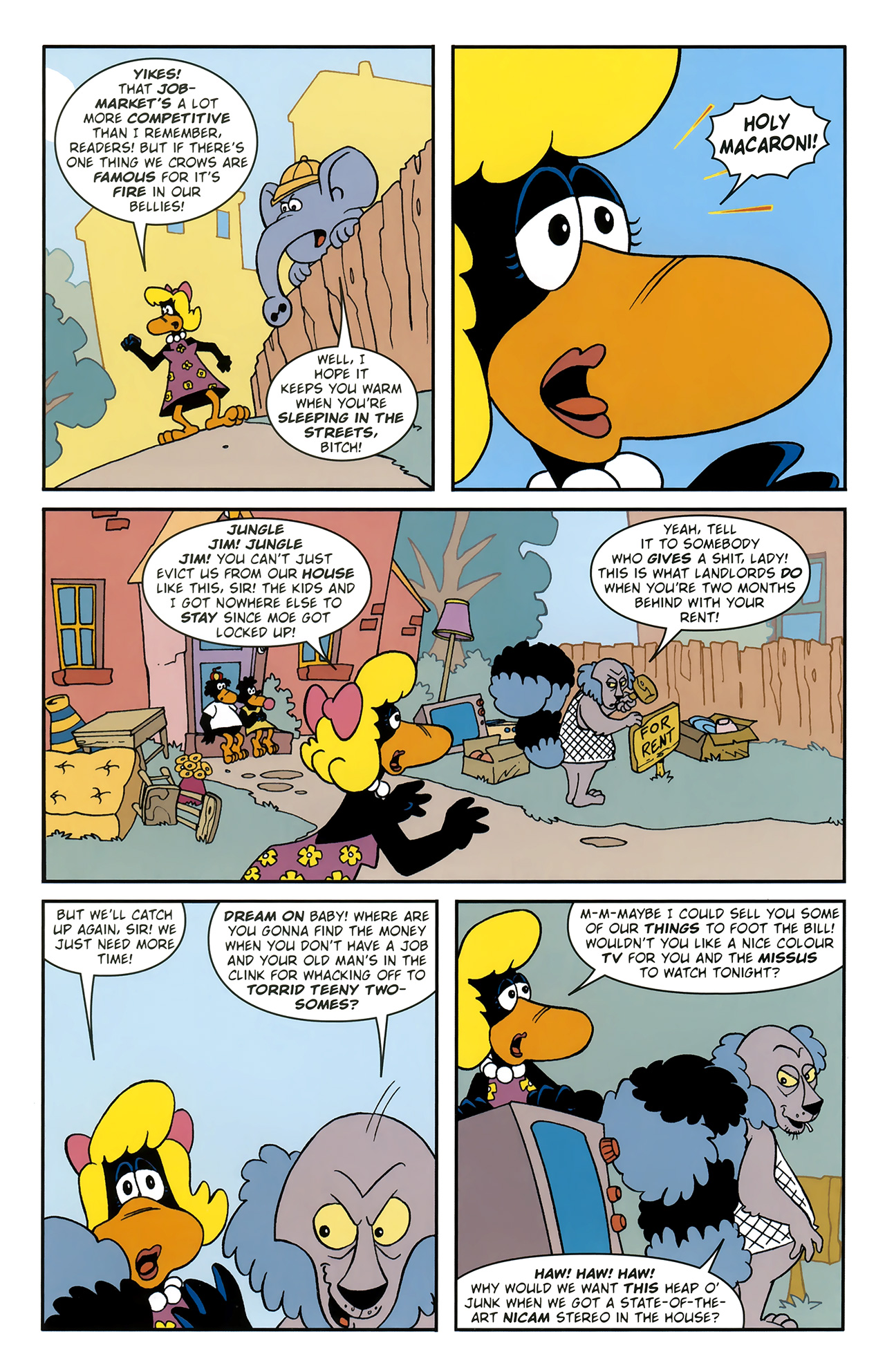 Read online Mark Millar's The Unfunnies comic -  Issue #1 - 12