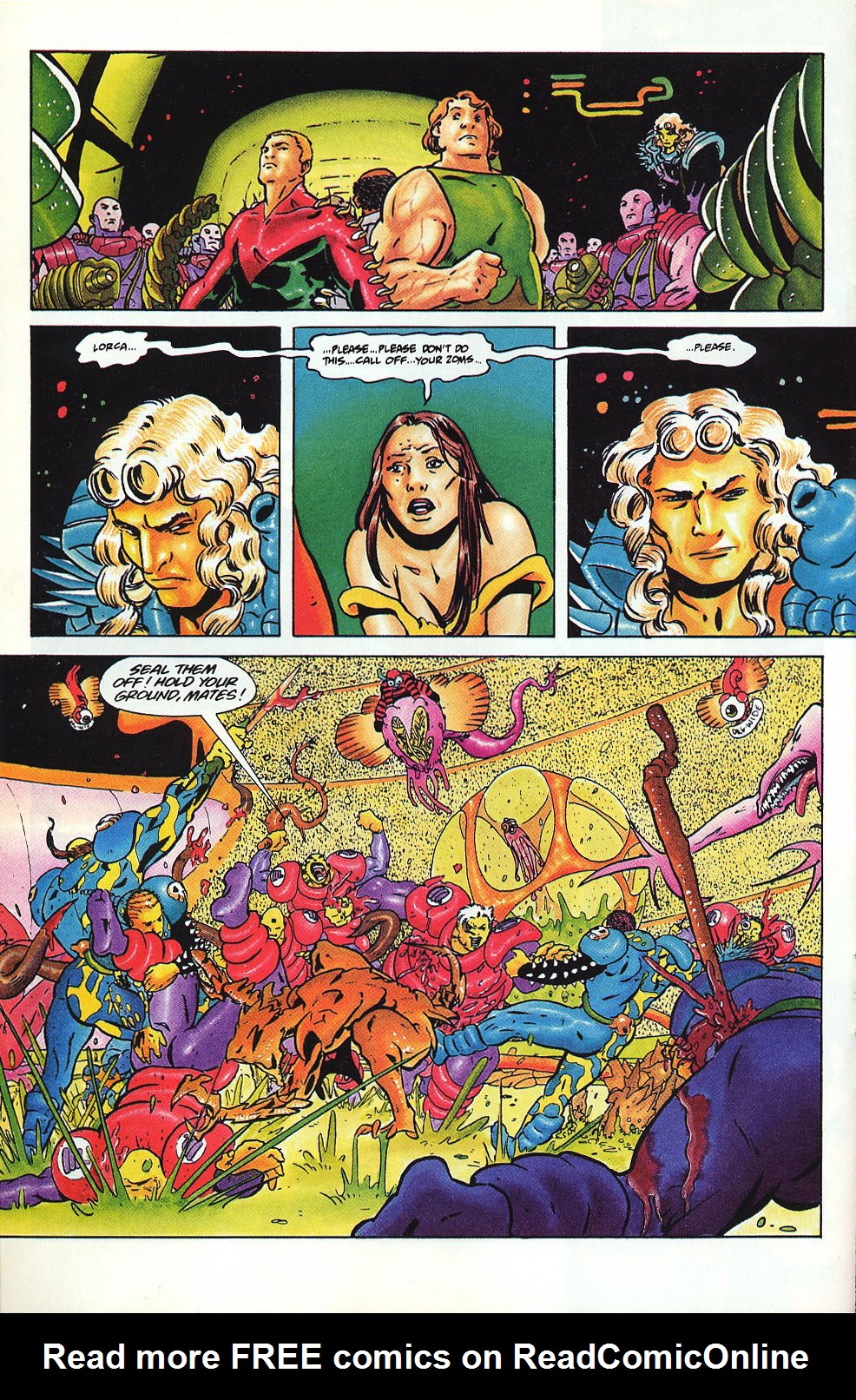 Read online Warriors of Plasm comic -  Issue #9 - 15