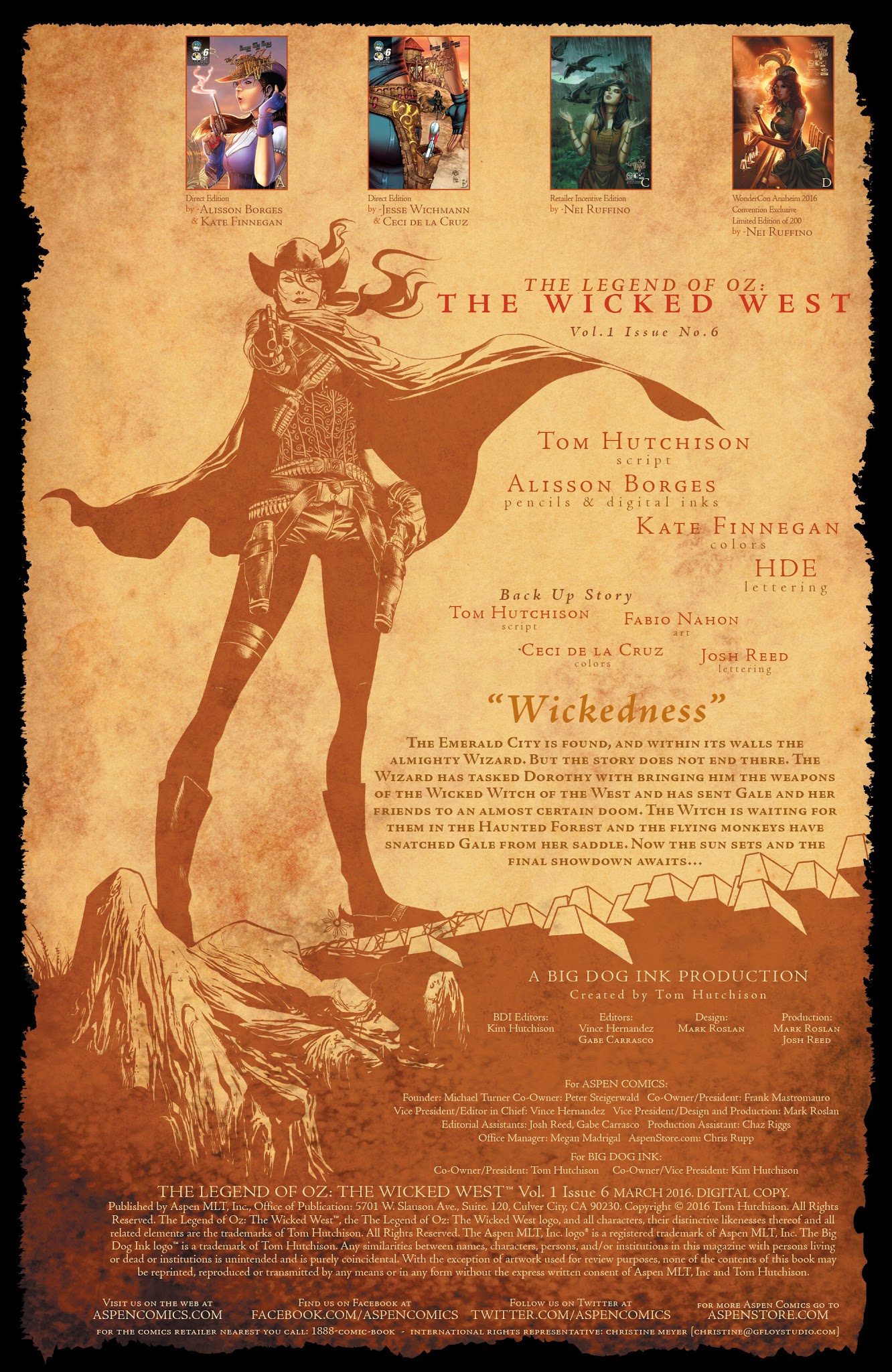 Read online Legend of Oz: The Wicked West (2015) comic -  Issue #6 - 3