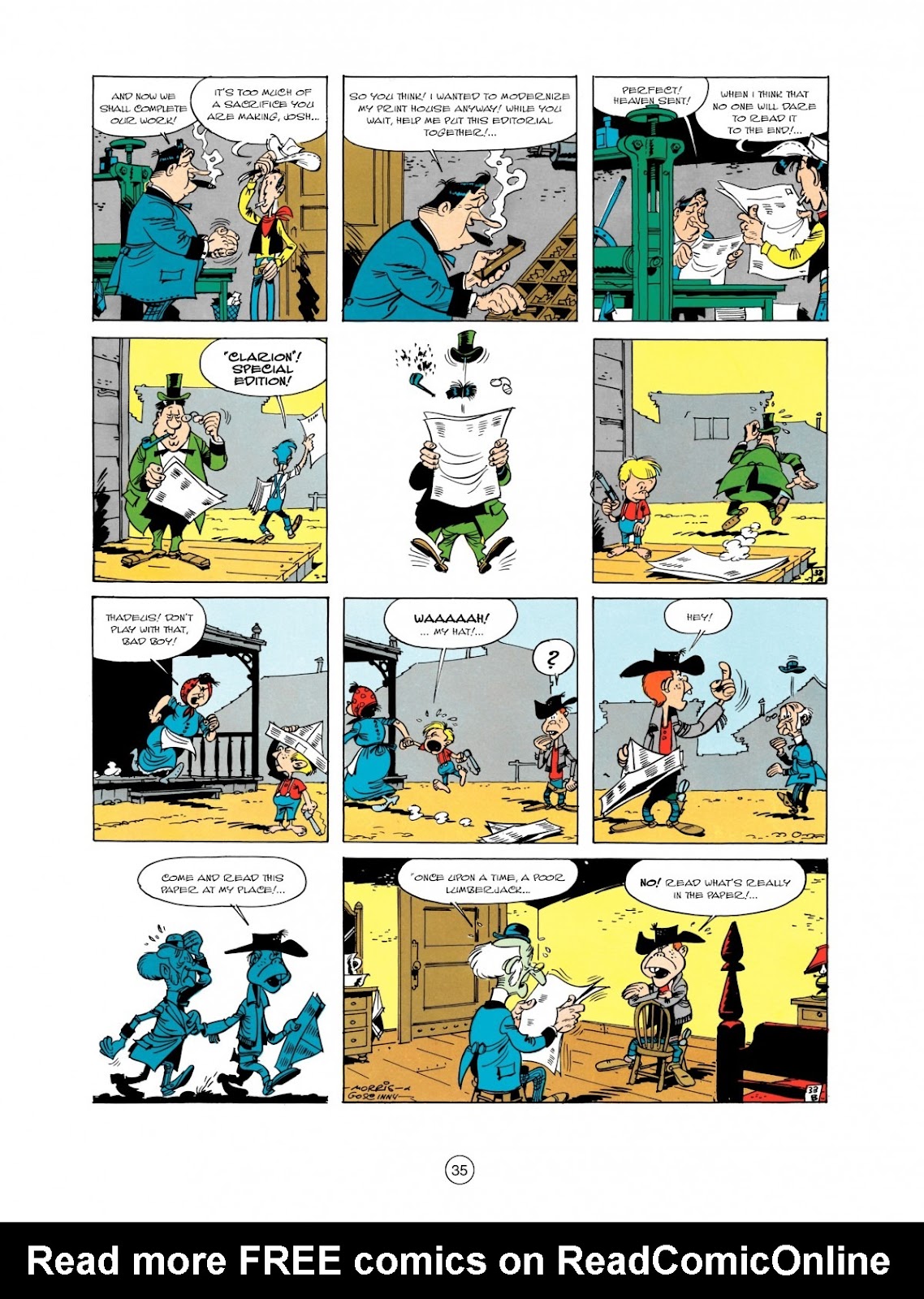 A Lucky Luke Adventure issue 1 - Page 37