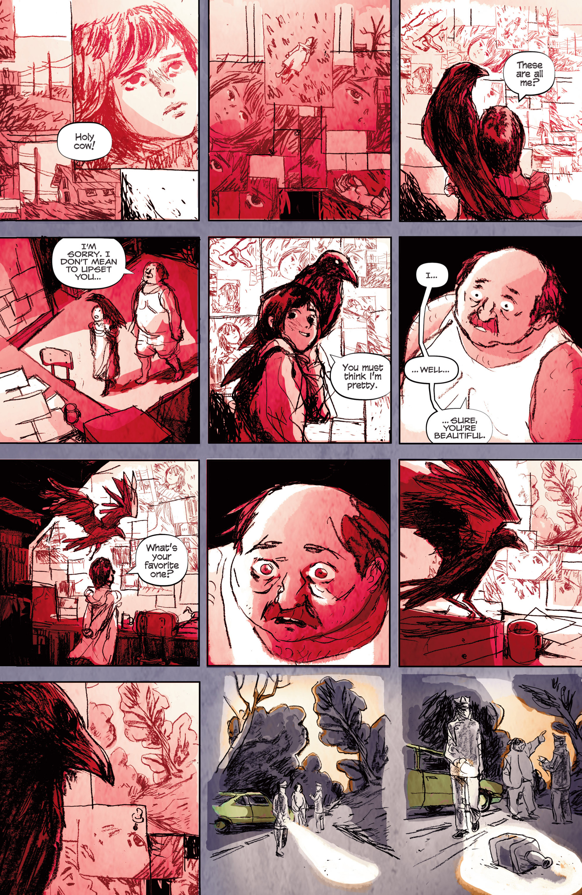 Read online The Crow: Curare comic -  Issue #3 - 4