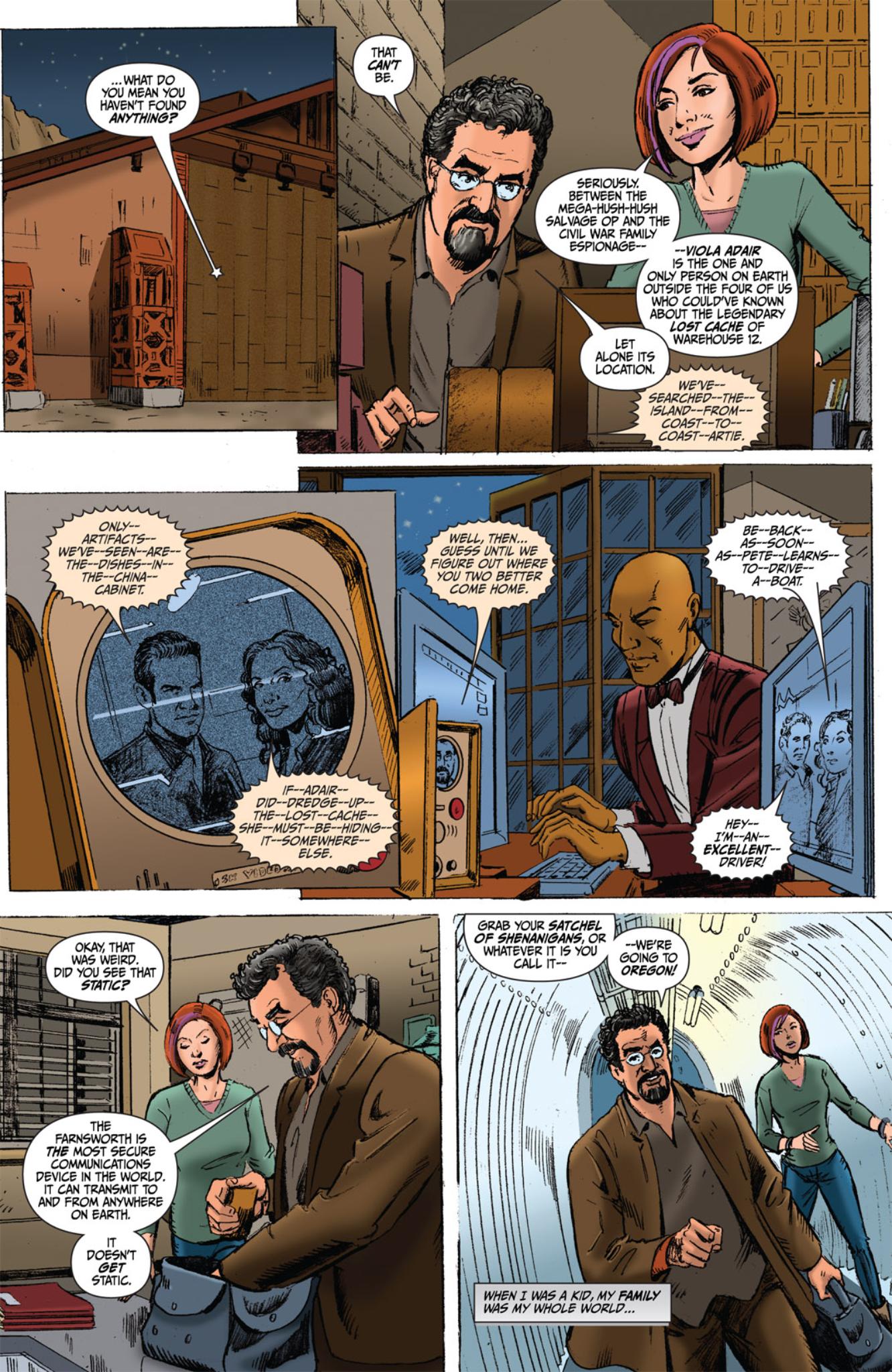 Read online Warehouse 13 comic -  Issue #5 - 4