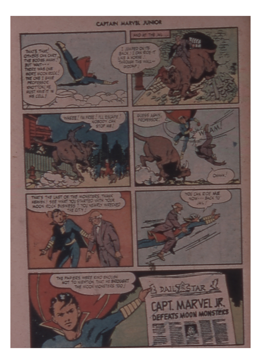Read online Captain Marvel, Jr. comic -  Issue #28 - 32