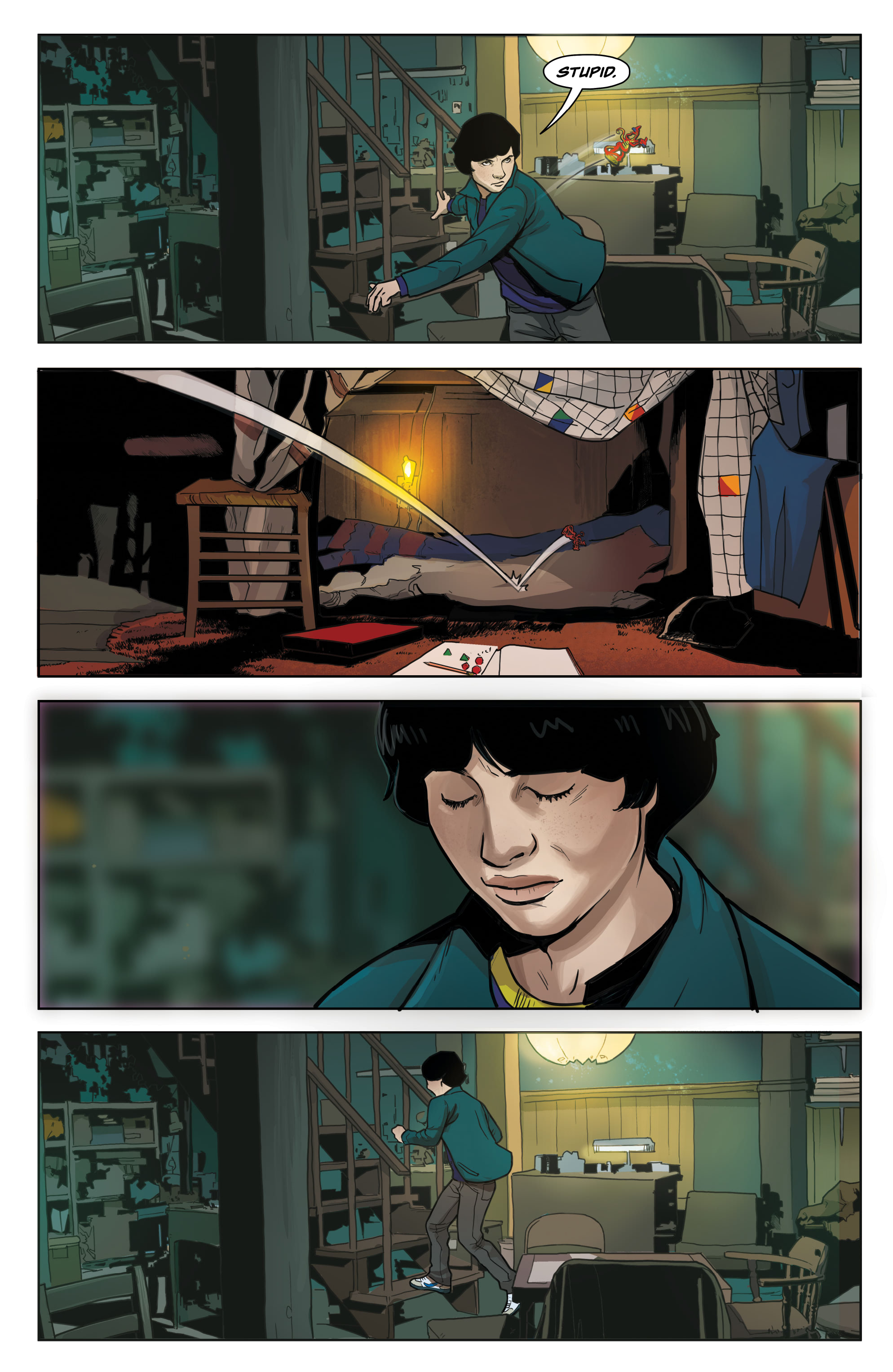 Read online Stranger Things and Dungeons & Dragons comic -  Issue #2 - 9