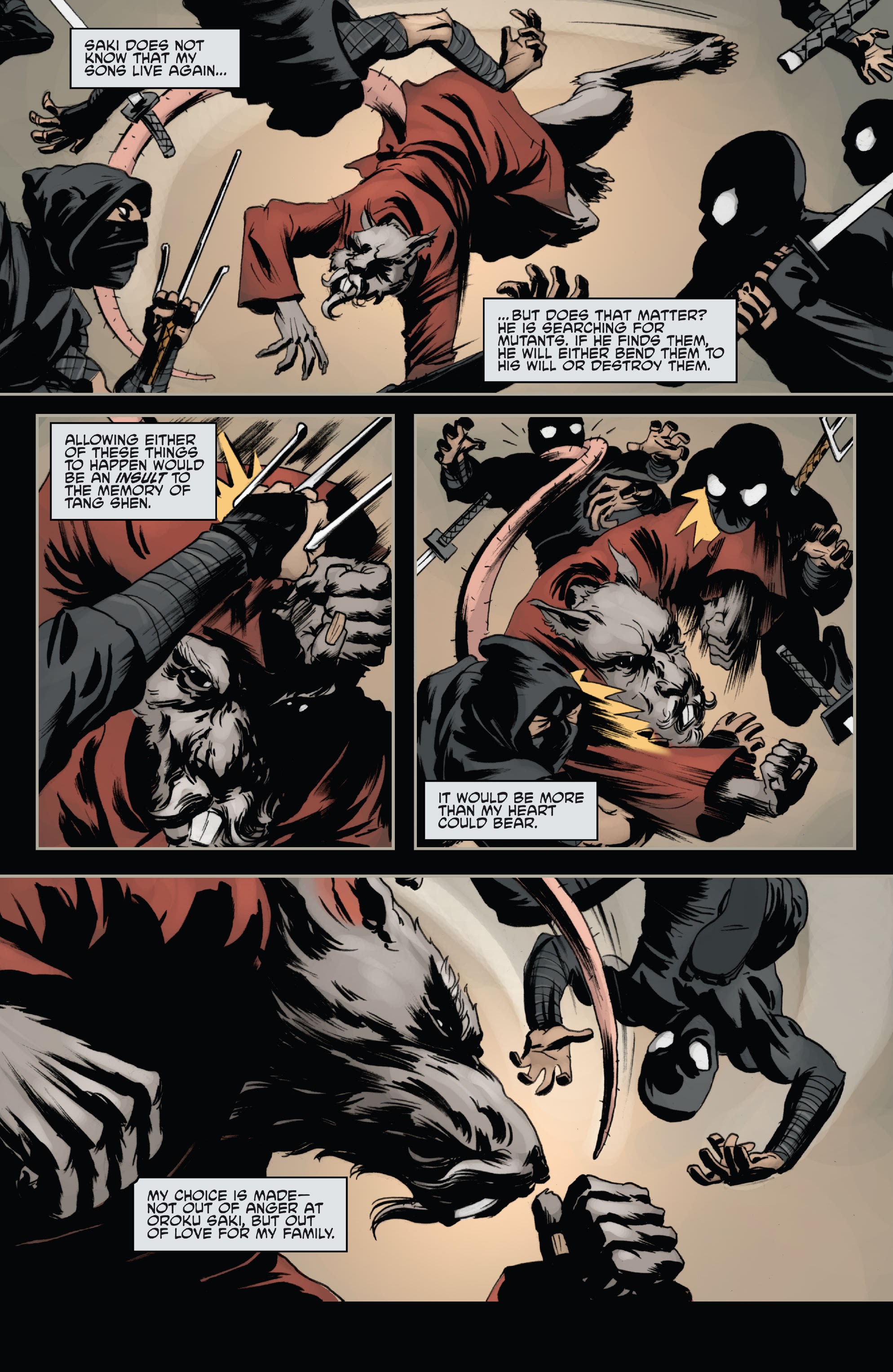 Read online TMNT: Best of Splinter comic -  Issue # TPB - 95