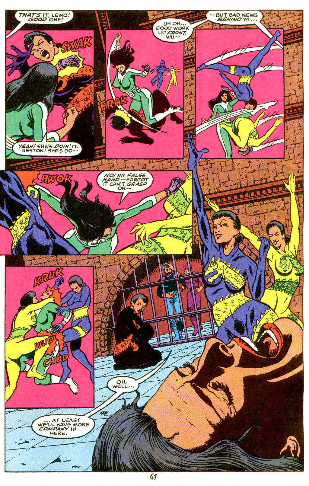 Read online Master of Kung Fu: Bleeding Black comic -  Issue # Full - 62