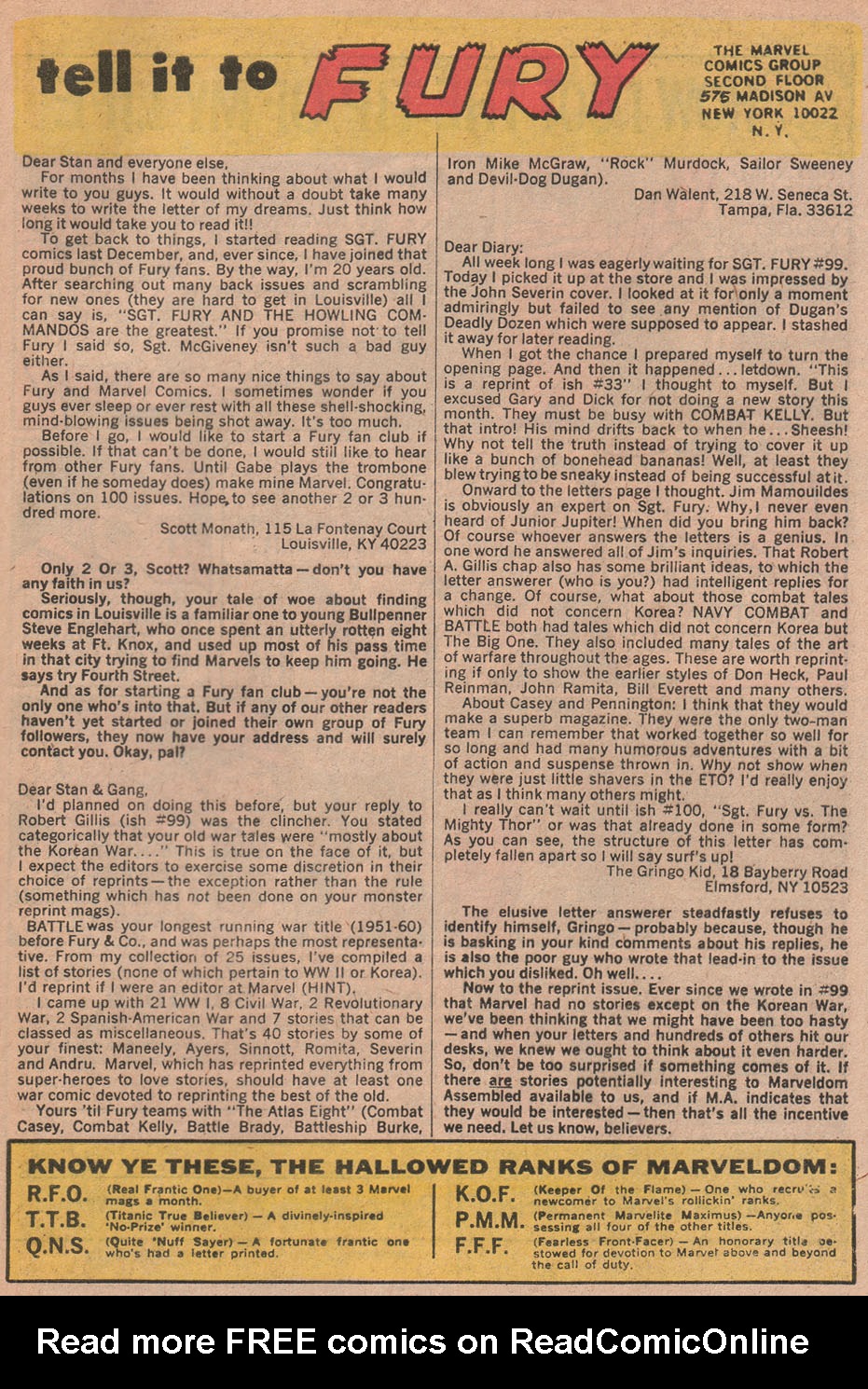 Read online Sgt. Fury comic -  Issue #104 - 33