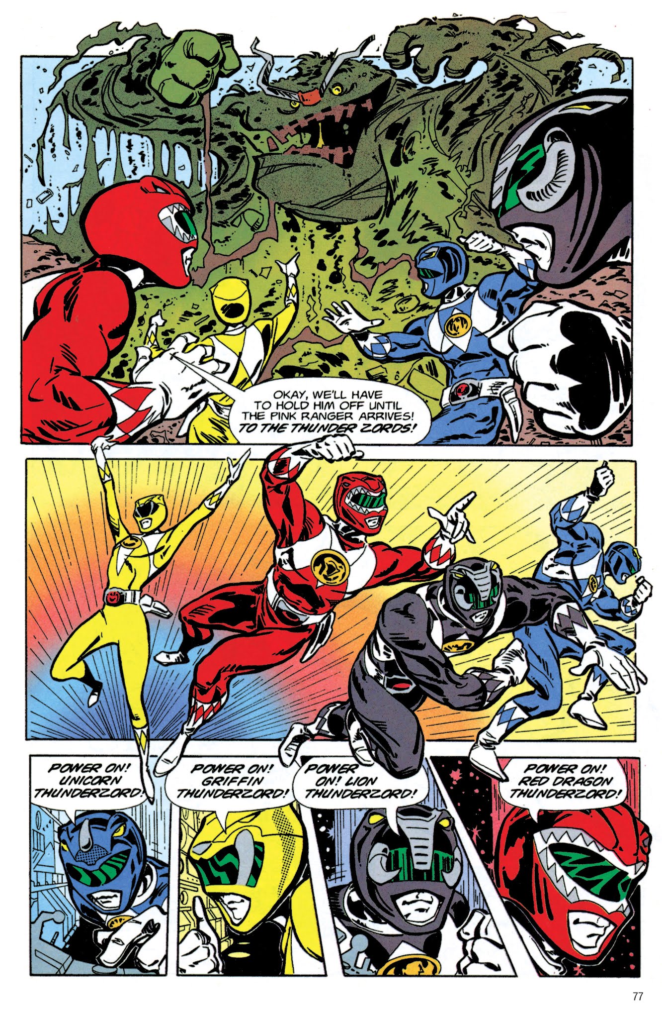 Read online Mighty Morphin Power Rangers Archive comic -  Issue # TPB 1 (Part 1) - 77