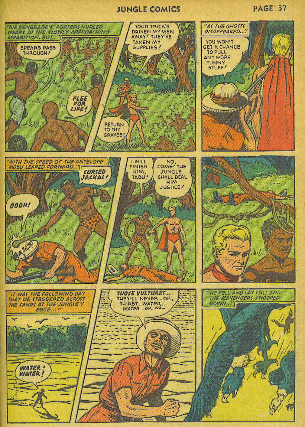 Read online Jungle Comics comic -  Issue #30 - 41