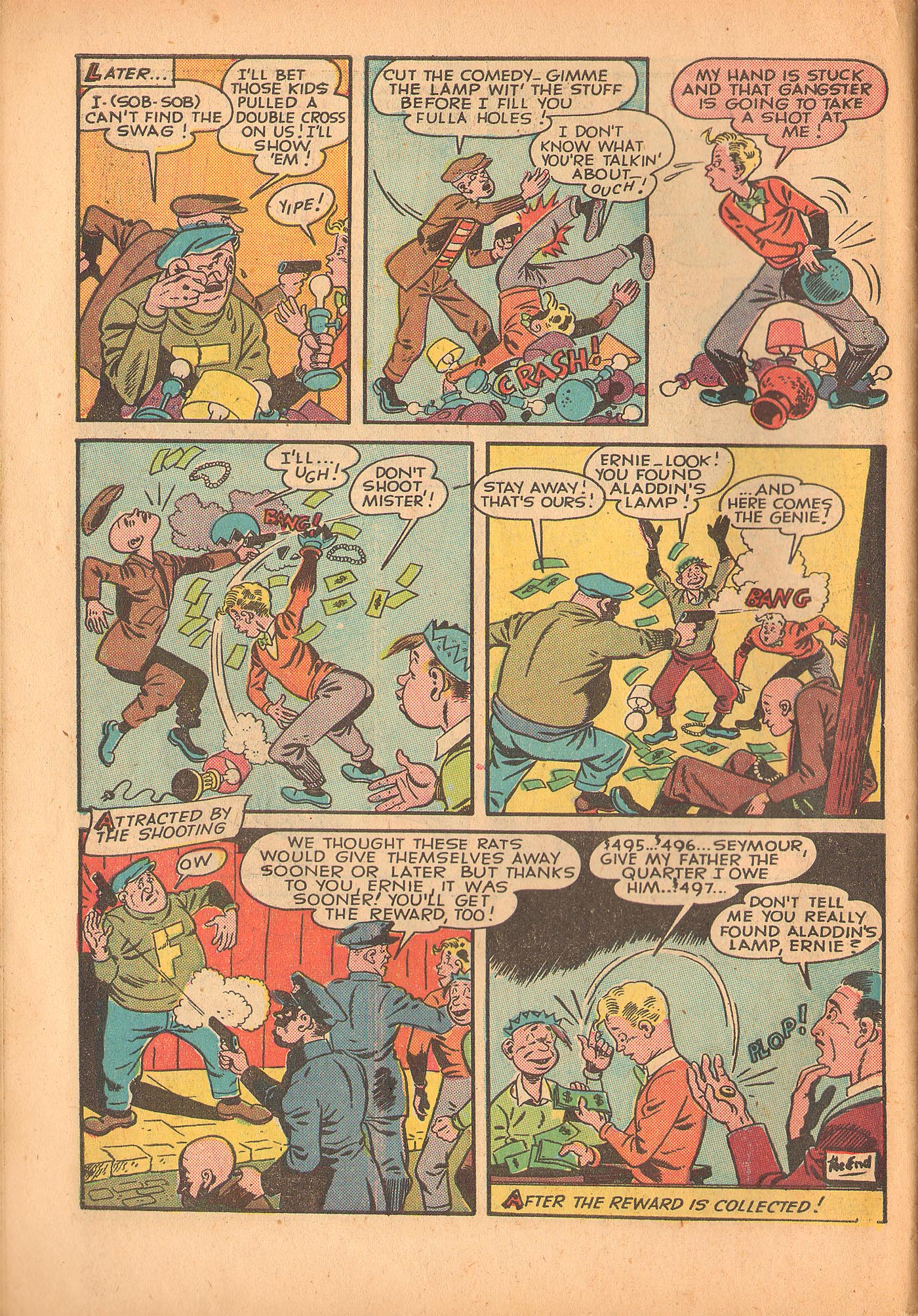 Read online Rocket Kelly (1945) comic -  Issue #4 - 48