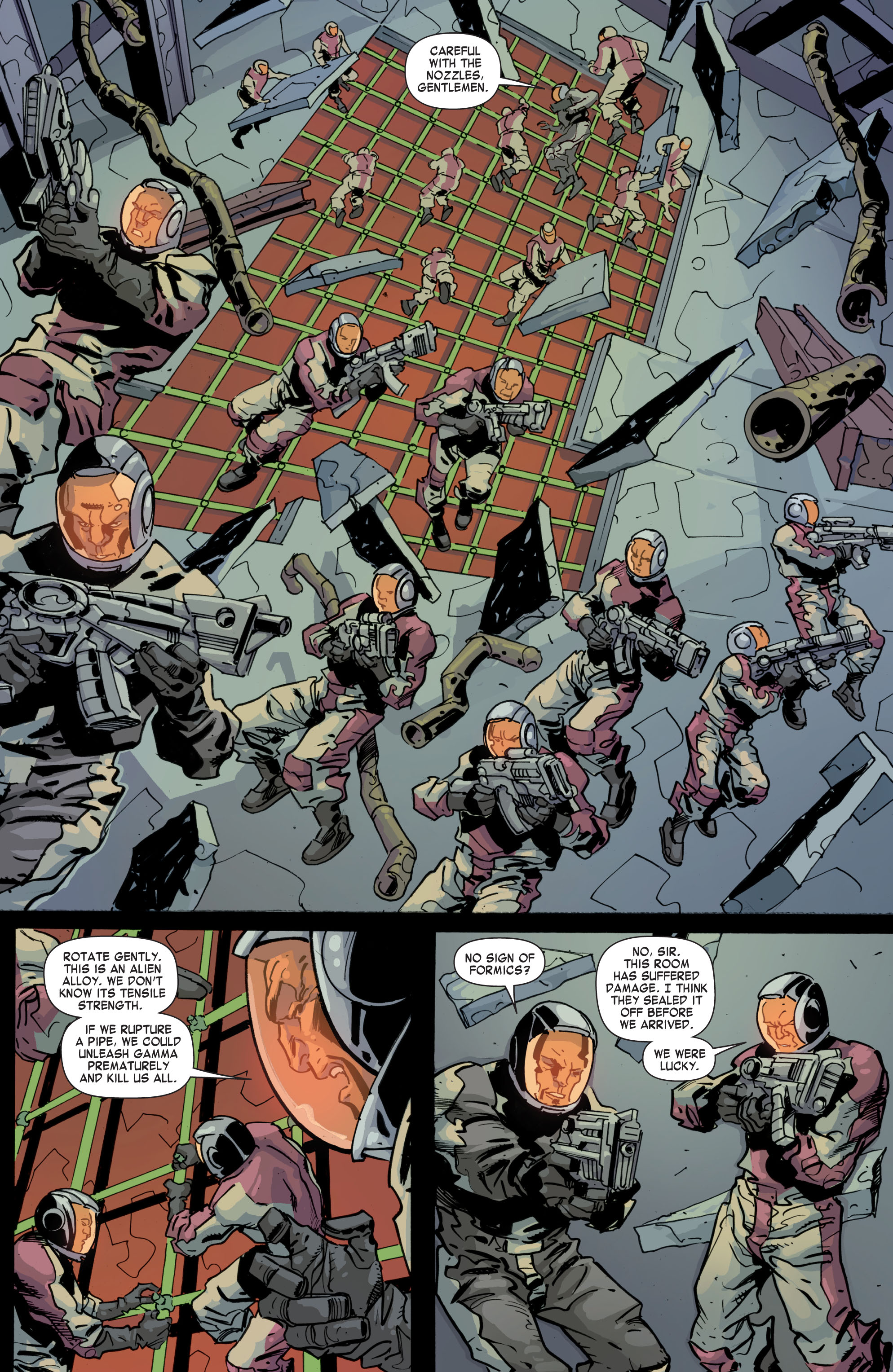 Read online Formic Wars: Silent Strike comic -  Issue #3 - 12