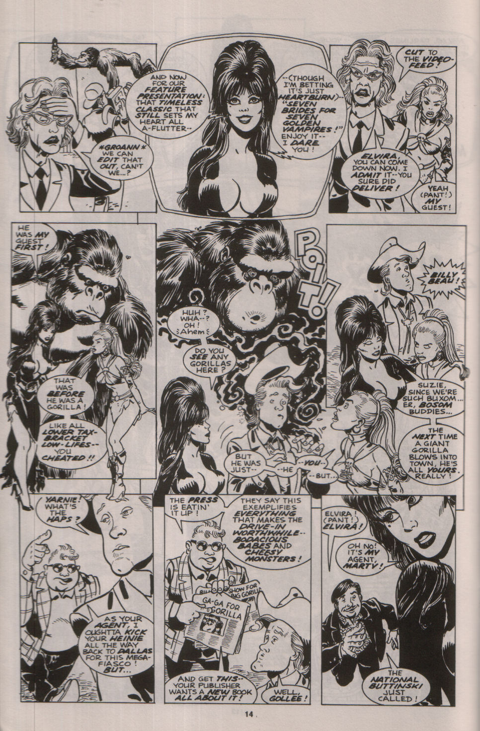Read online Elvira, Mistress of the Dark comic -  Issue #15 - 15