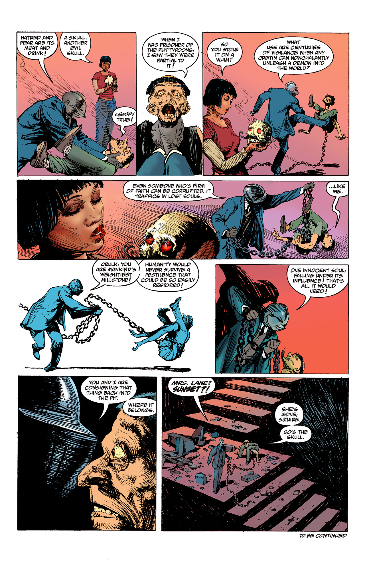 Read online Hellboy: The Wild Hunt comic -  Issue #5 - 26