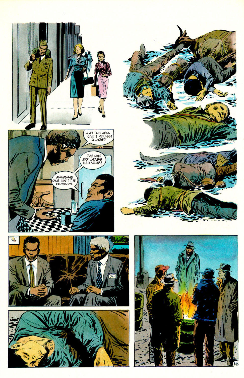 Read online Jon Sable, Freelance comic -  Issue #53 - 16