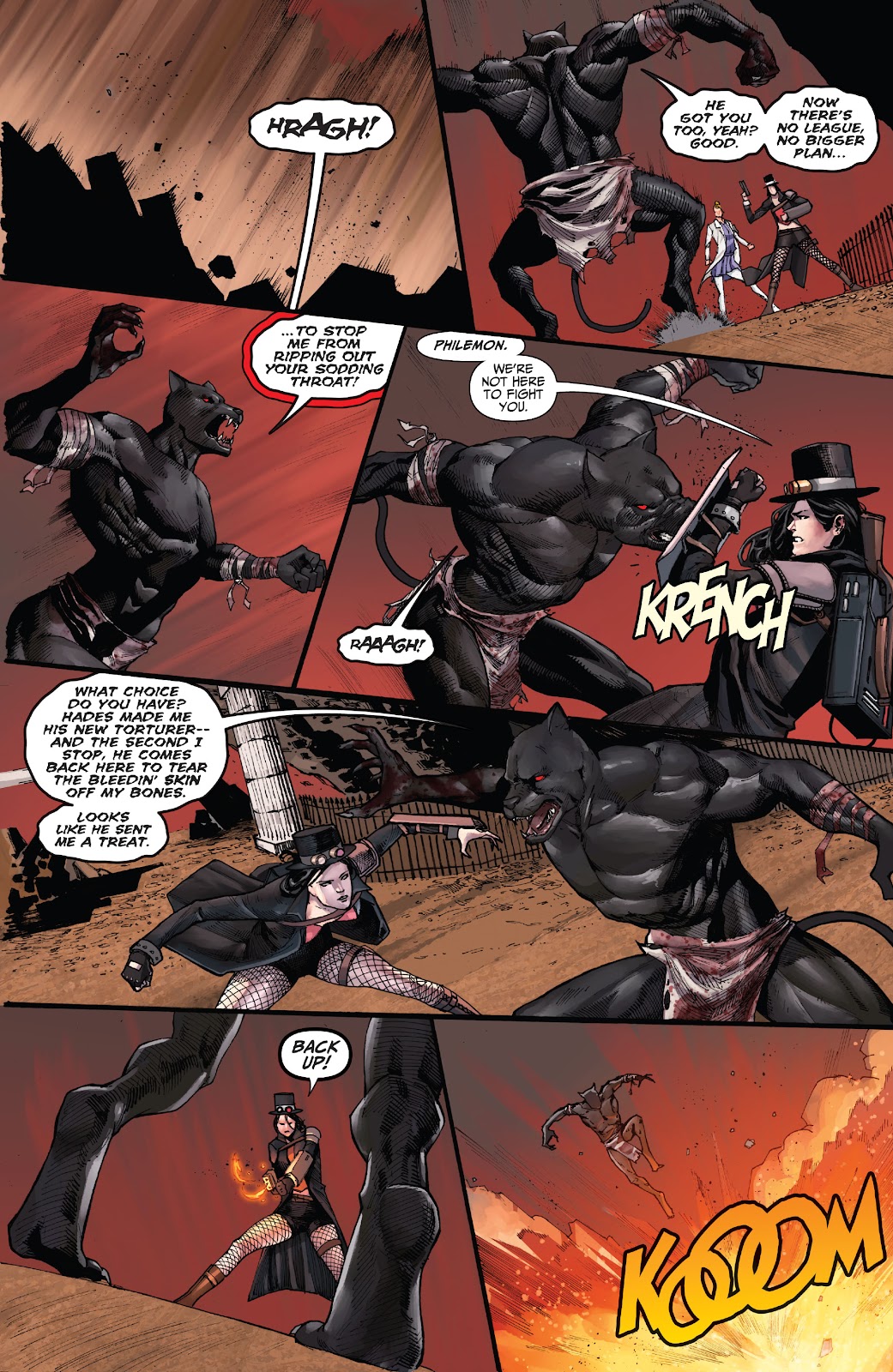 Van Helsing: Return of the League of Monsters issue 2 - Page 13