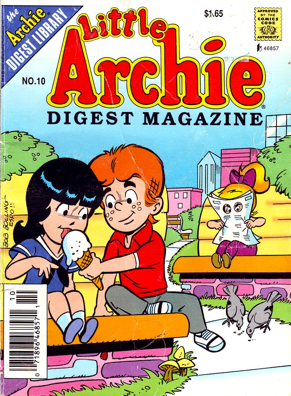 Read online Little Archie Comics Digest Magazine comic -  Issue #10 - 1