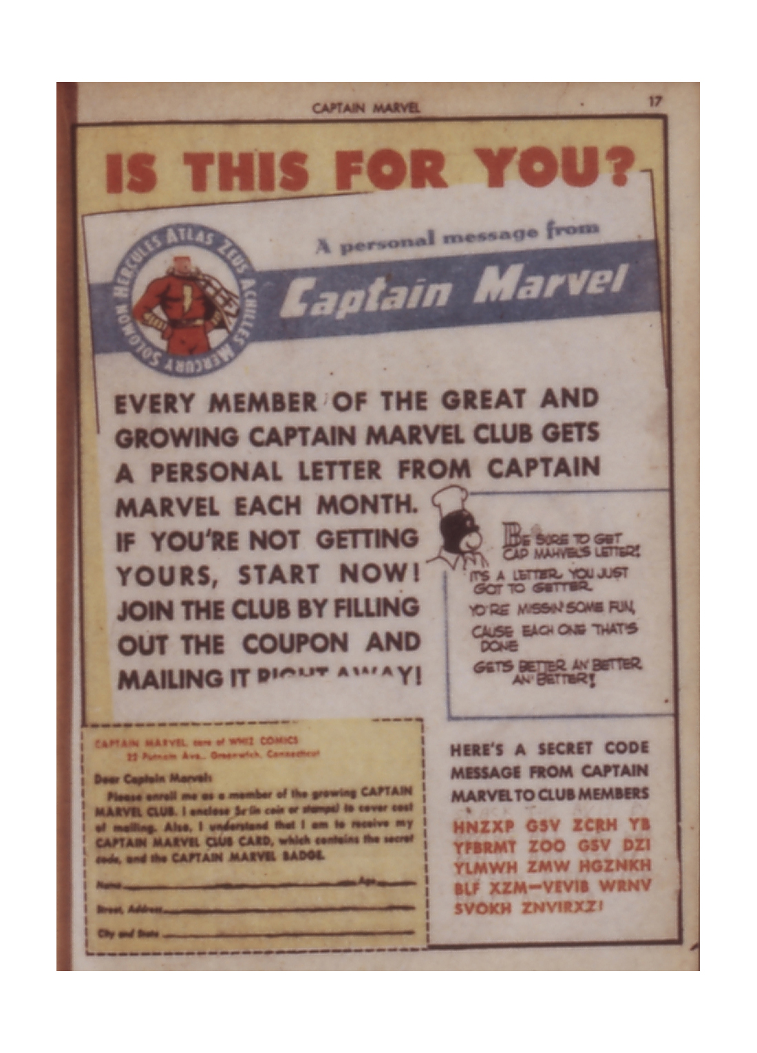 Read online Captain Marvel Adventures comic -  Issue #18 - 18