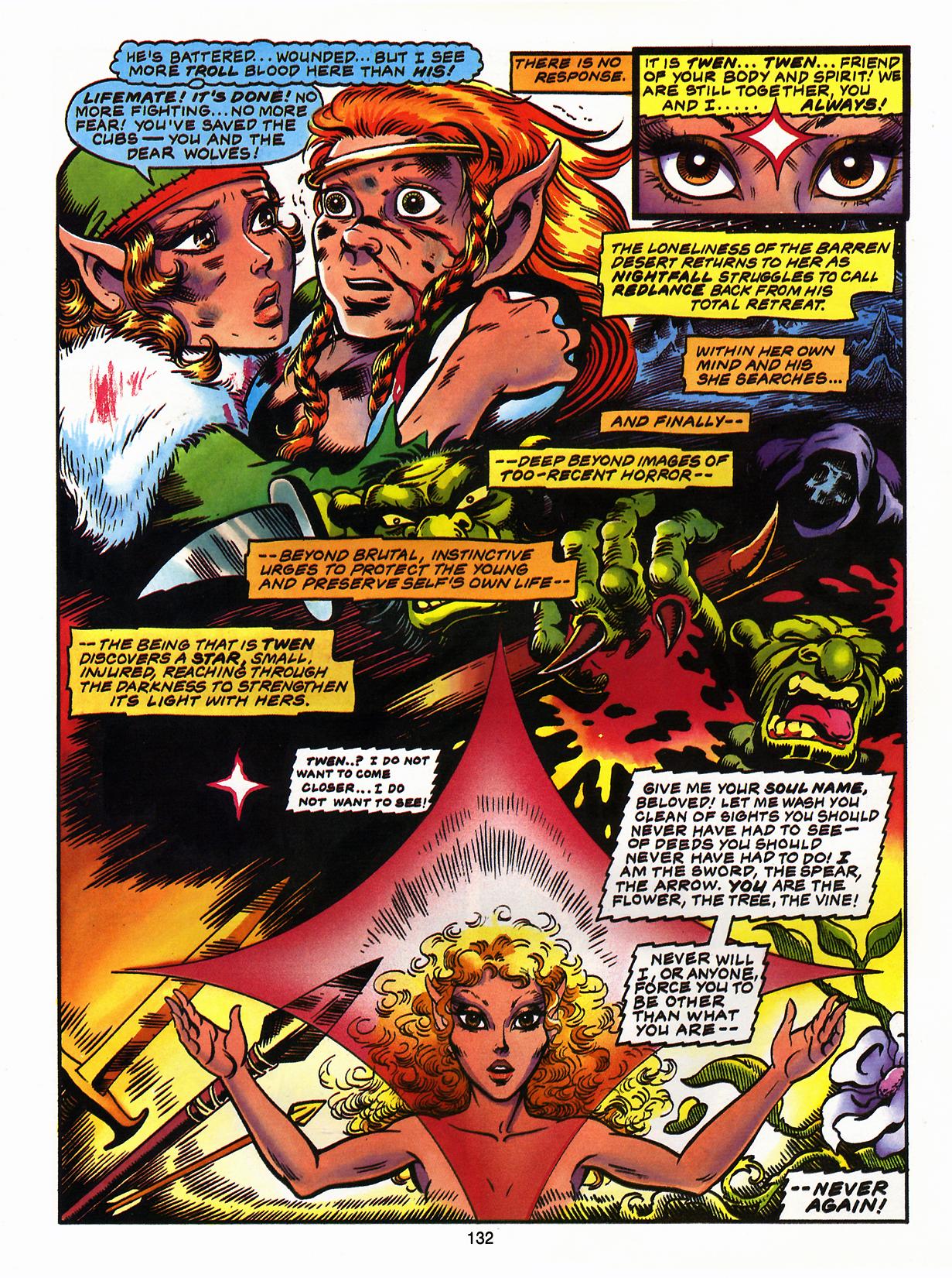 Read online ElfQuest (Starblaze Edition) comic -  Issue # TPB 4 - 137