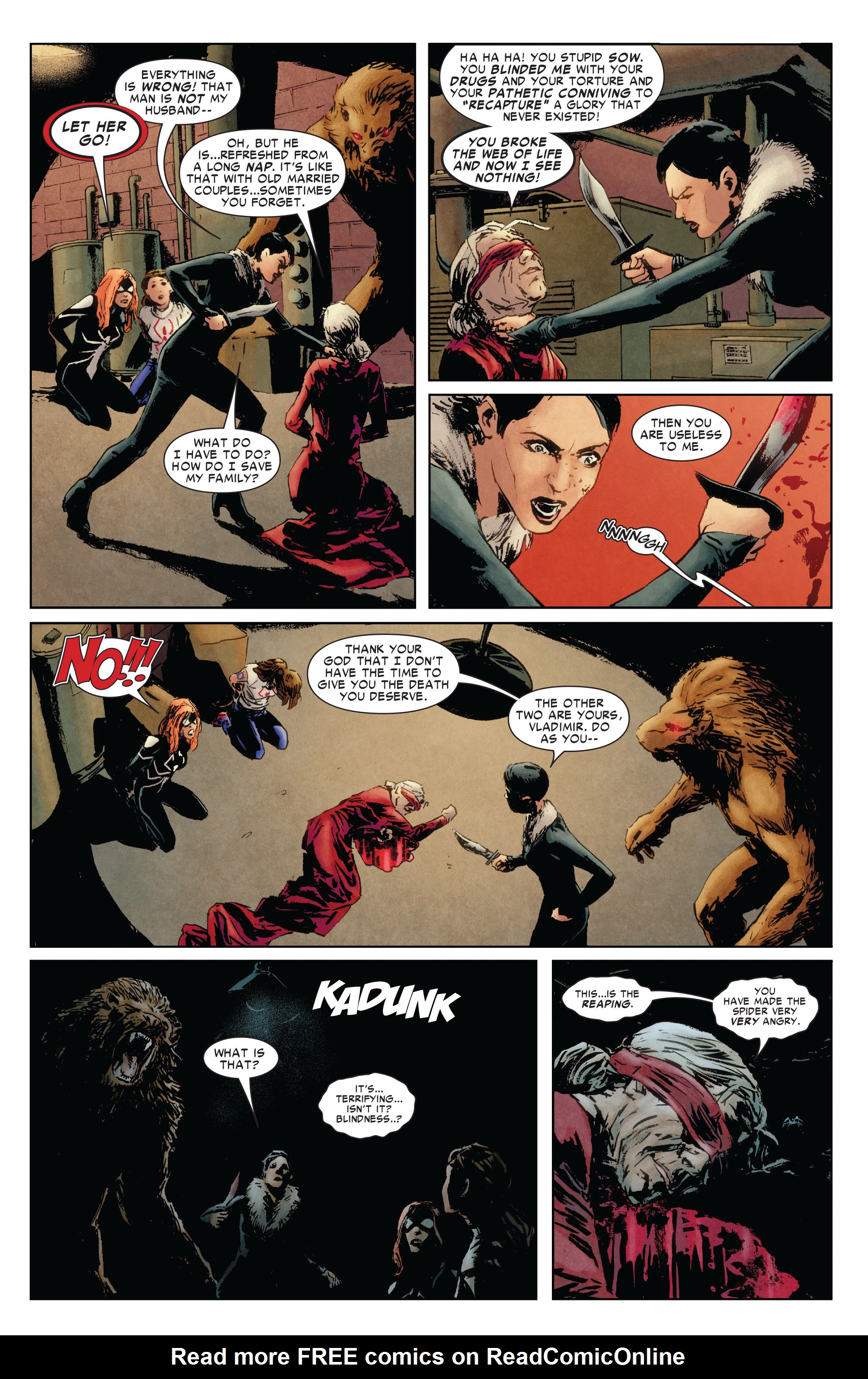 Read online Amazing Spider-Man: Grim Hunt comic -  Issue # TPB (Part 2) - 23