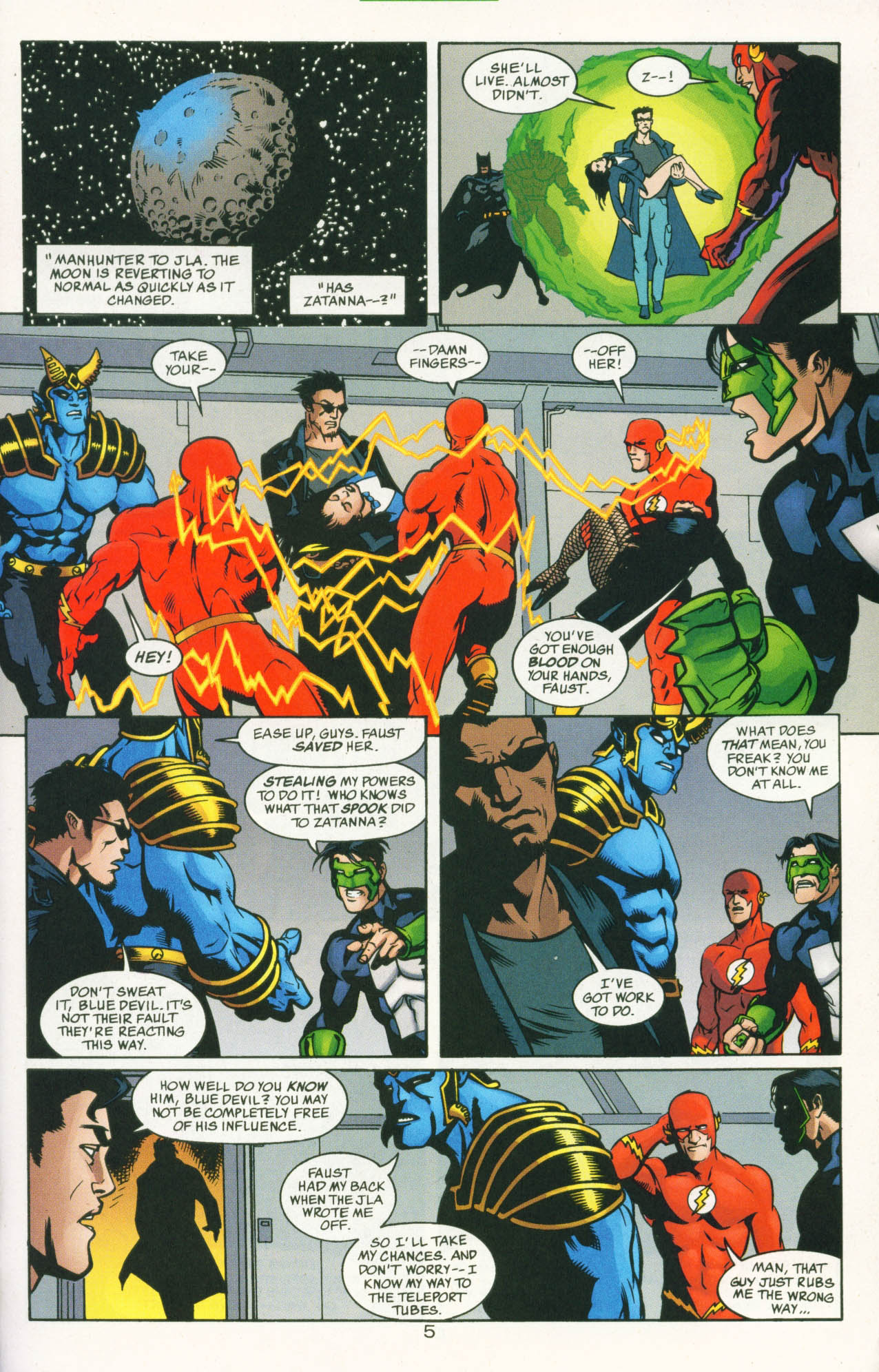 Read online JLA: Black Baptism comic -  Issue #2 - 7