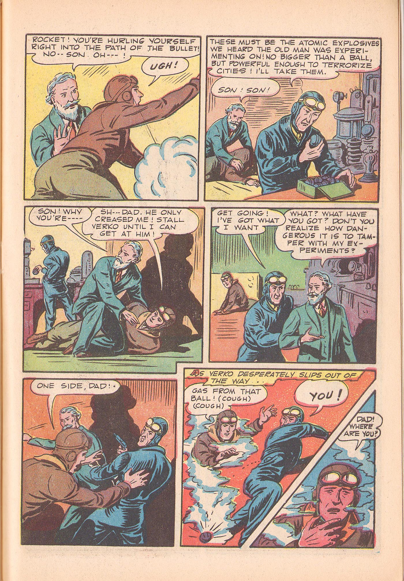 Read online Rocket Kelly (1945) comic -  Issue #2 - 45