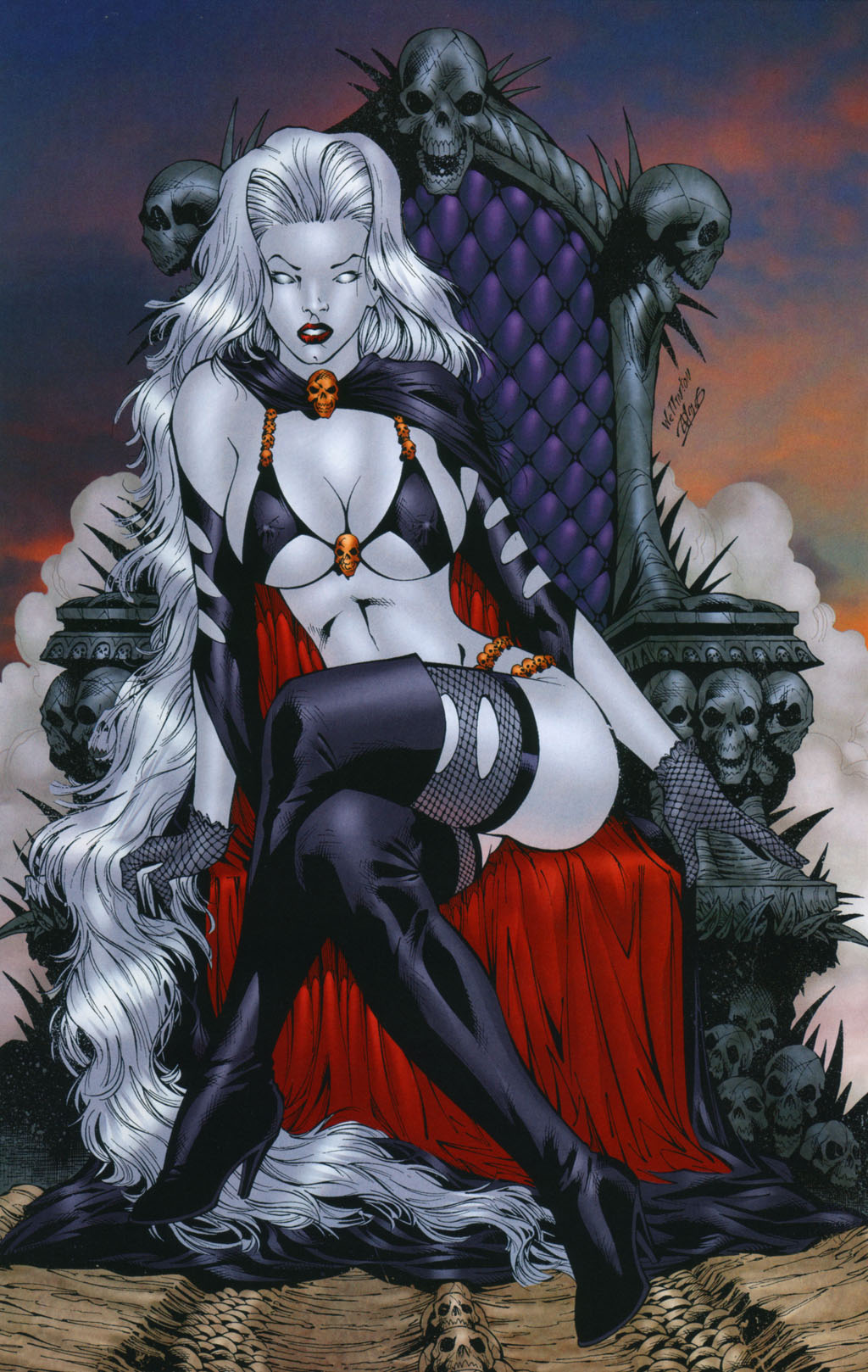 Read online Brian Pulido's Lady Death: 2006 Fetishes Special comic -  Issue # Full - 20