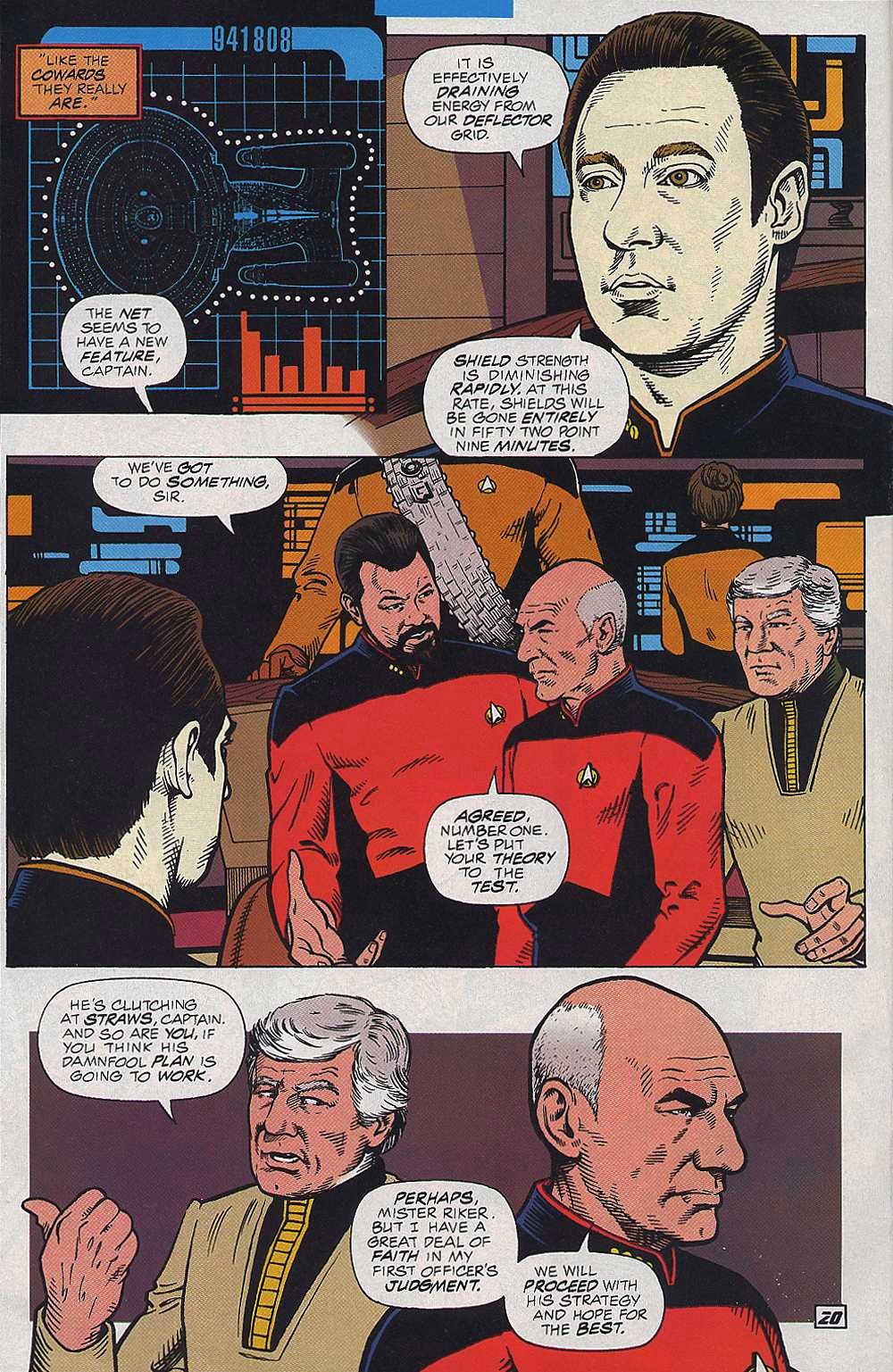Read online Star Trek: The Next Generation (1989) comic -  Issue #72 - 20