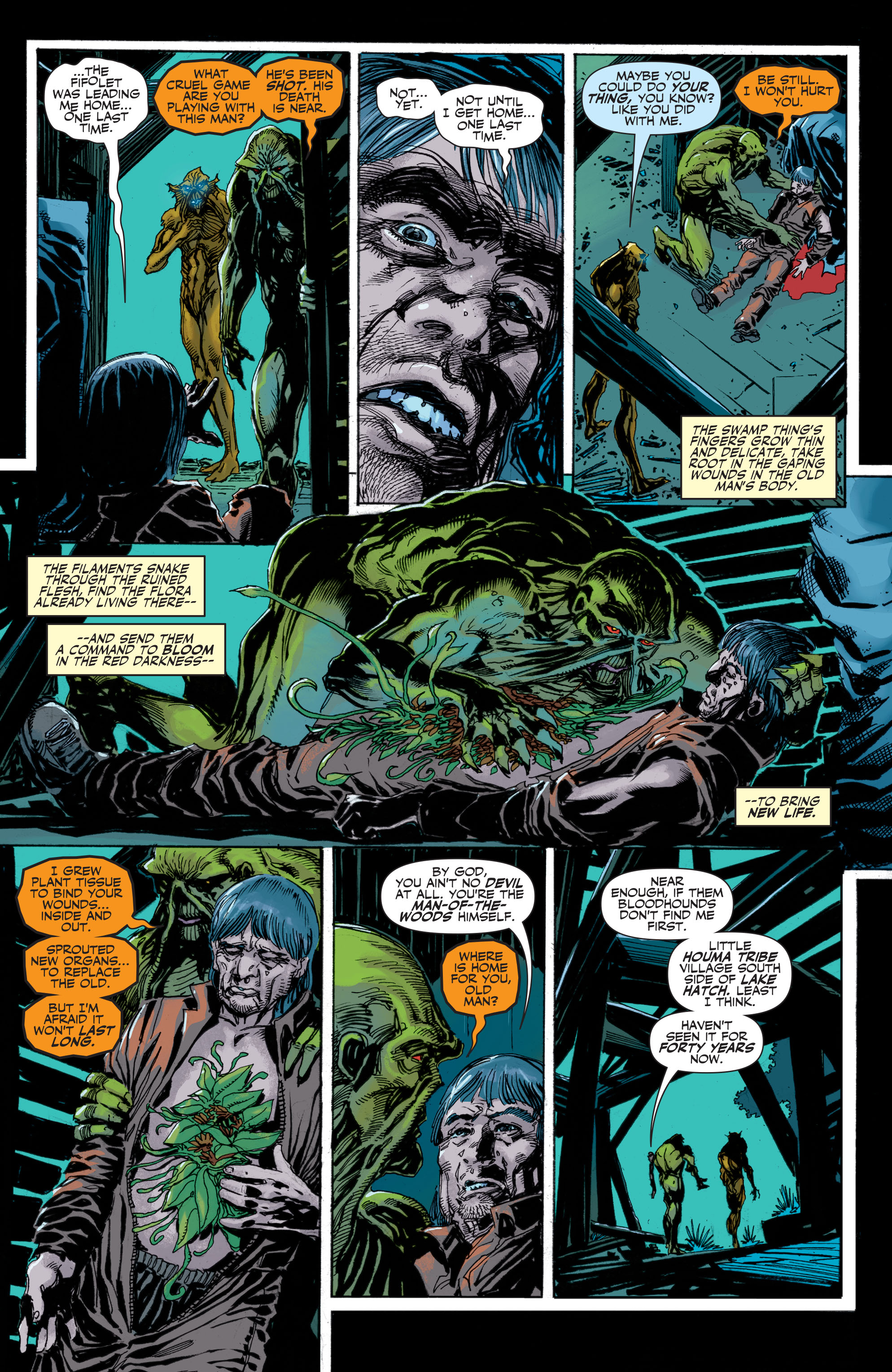 Read online Swamp Thing: New Roots comic -  Issue #8 - 14