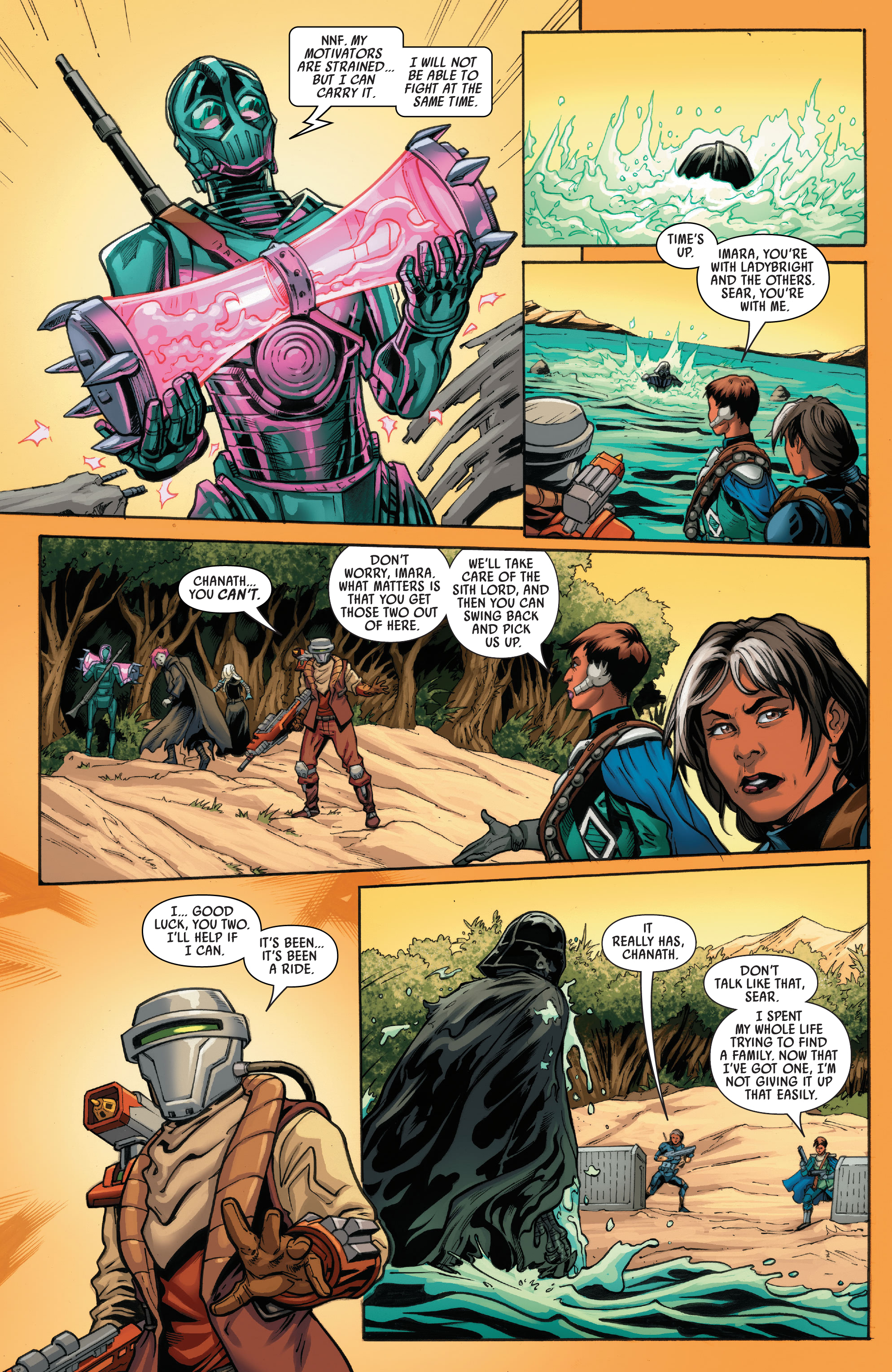 Read online Star Wars: Hidden Empire comic -  Issue #3 - 10