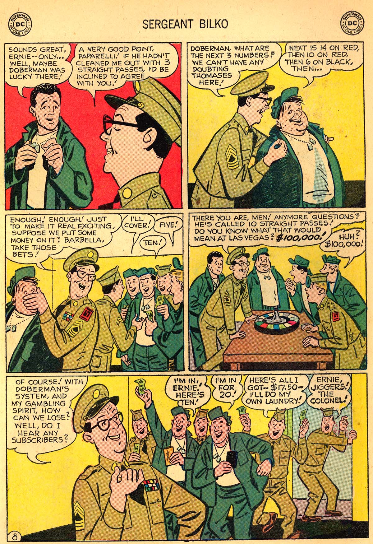 Read online Sergeant Bilko comic -  Issue #4 - 10