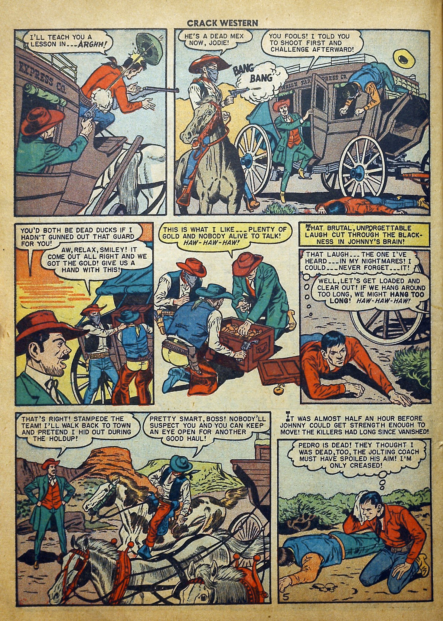 Read online Crack Western comic -  Issue #70 - 36