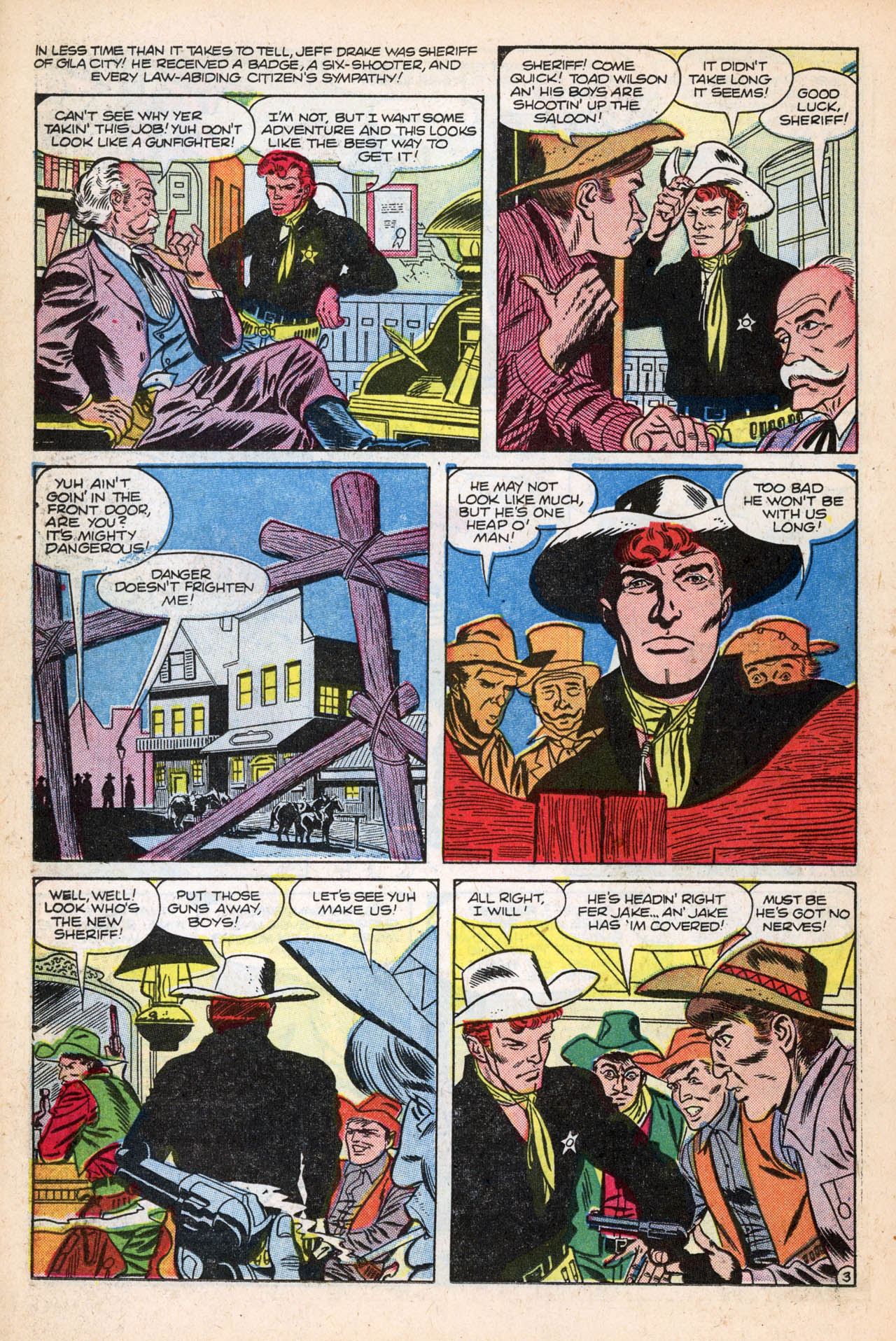 Read online The Outlaw Kid (1954) comic -  Issue #6 - 22