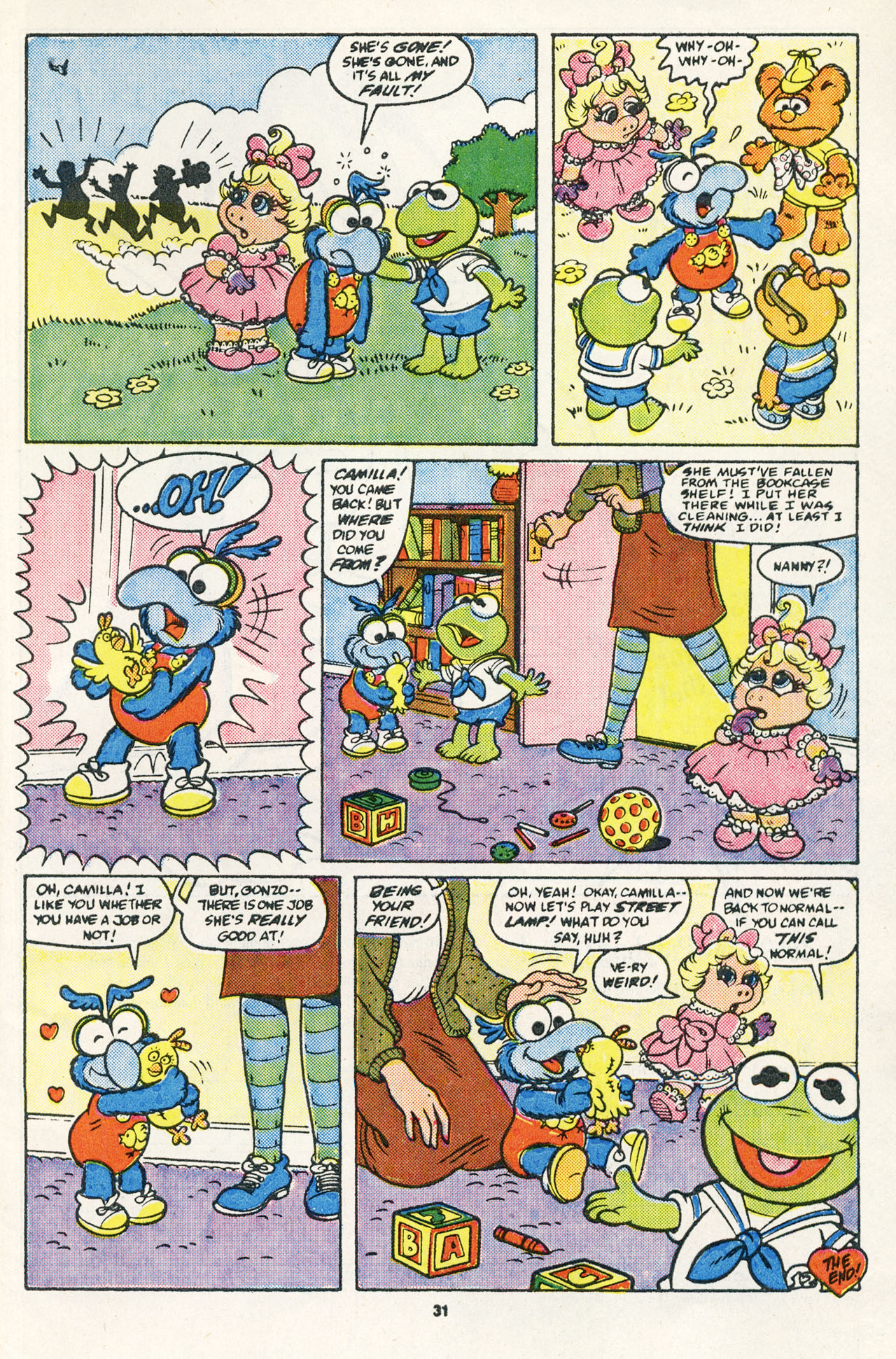 Read online Muppet Babies comic -  Issue #26 - 33