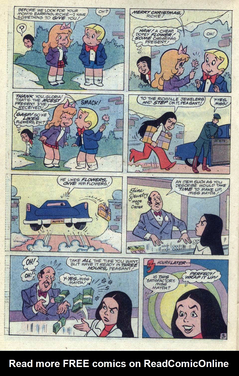 Read online Richie Rich & His Girl Friends comic -  Issue #3 - 30
