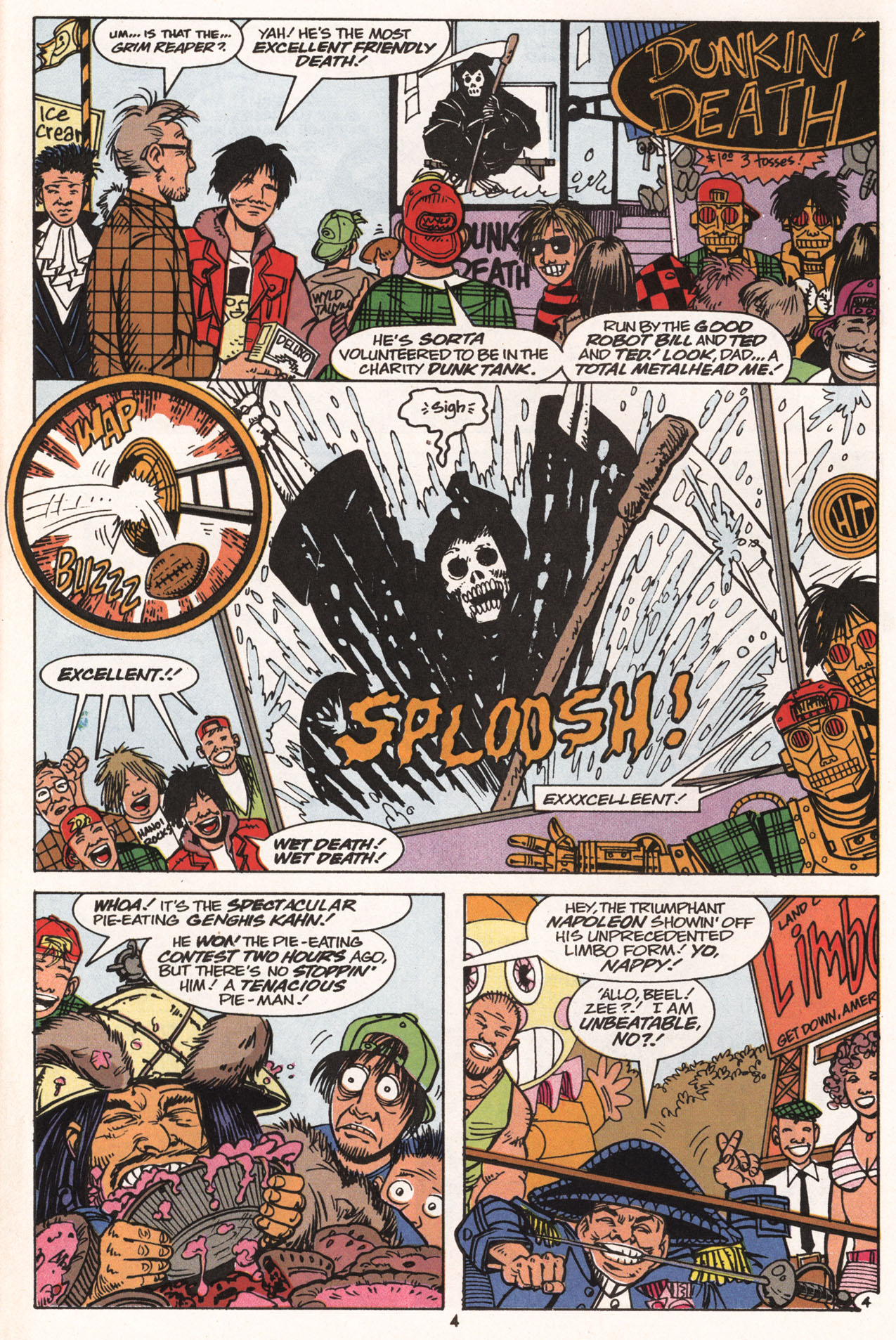 Read online Bill & Ted's Excellent Comic Book comic -  Issue #12 - 6