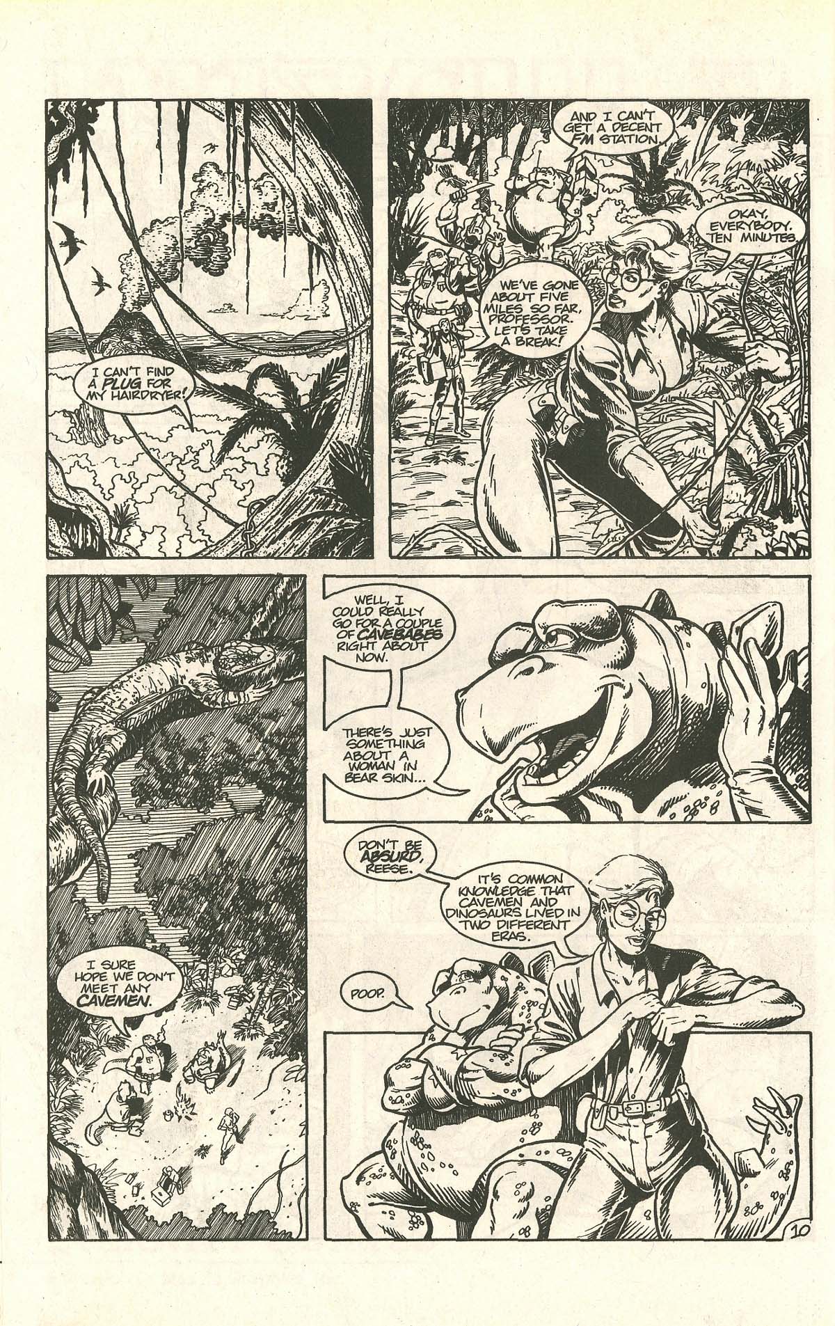 Read online Dinosaurs For Hire (1988) comic -  Issue #9 - 14
