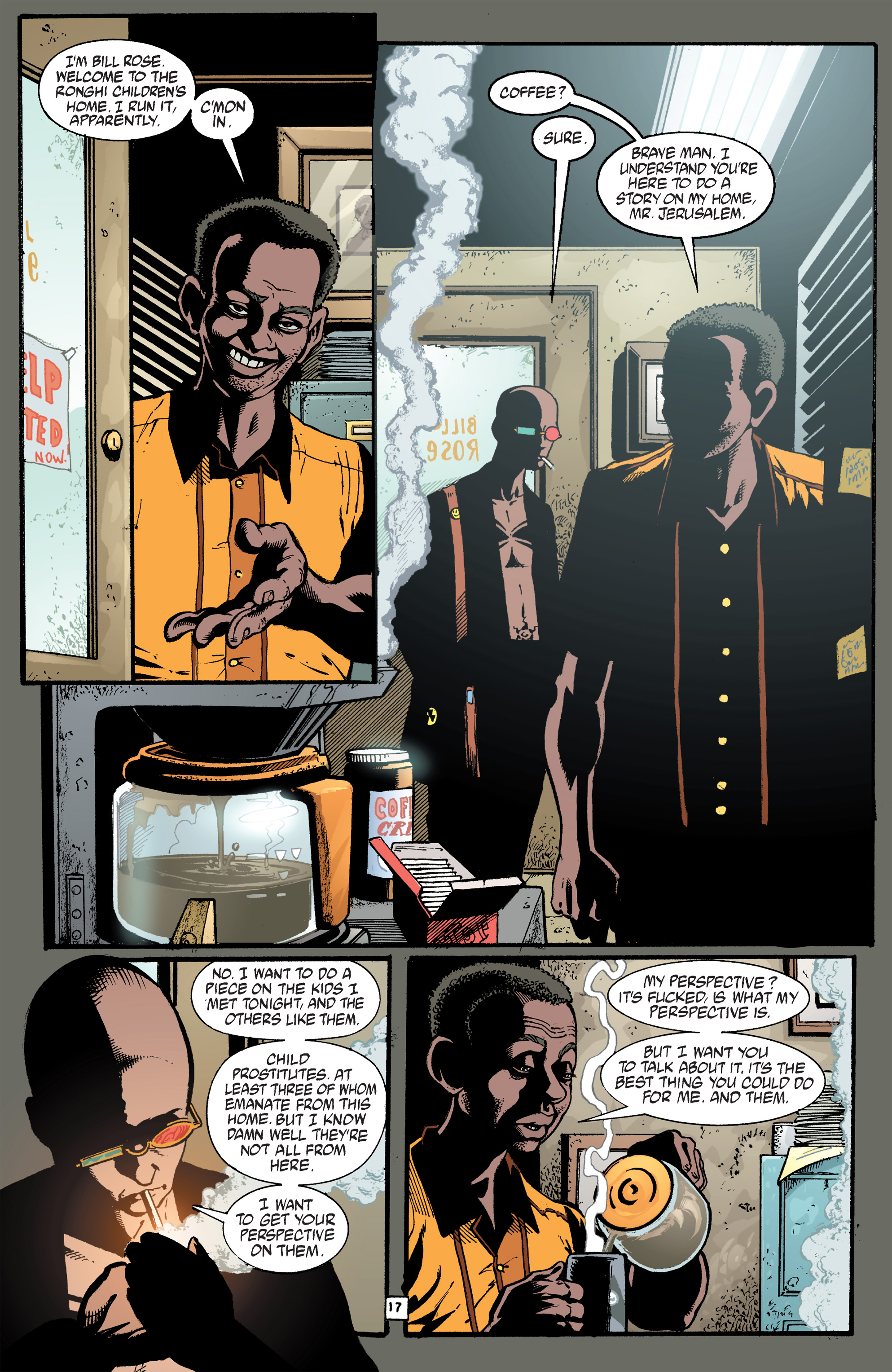 Read online Transmetropolitan comic -  Issue #40 - 18