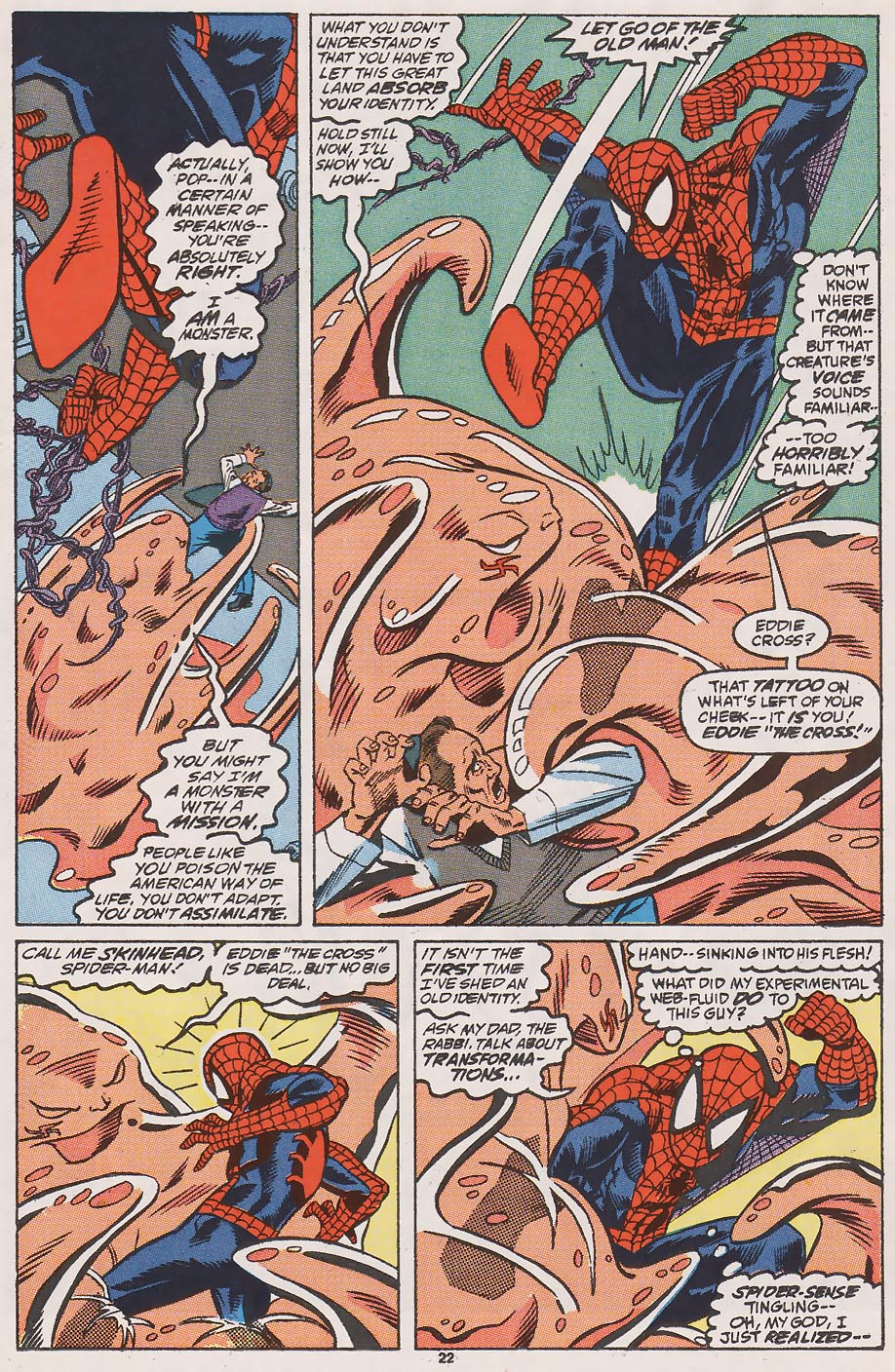 Read online Web of Spider-Man (1985) comic -  Issue #57 - 18